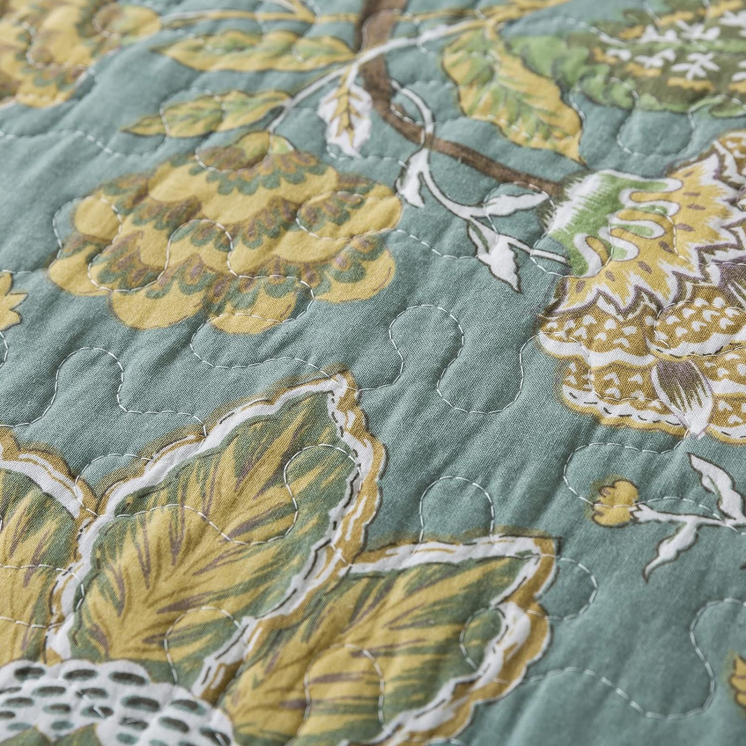 NEWLAKE Reversible Patchwork Quilt Set Queen Size