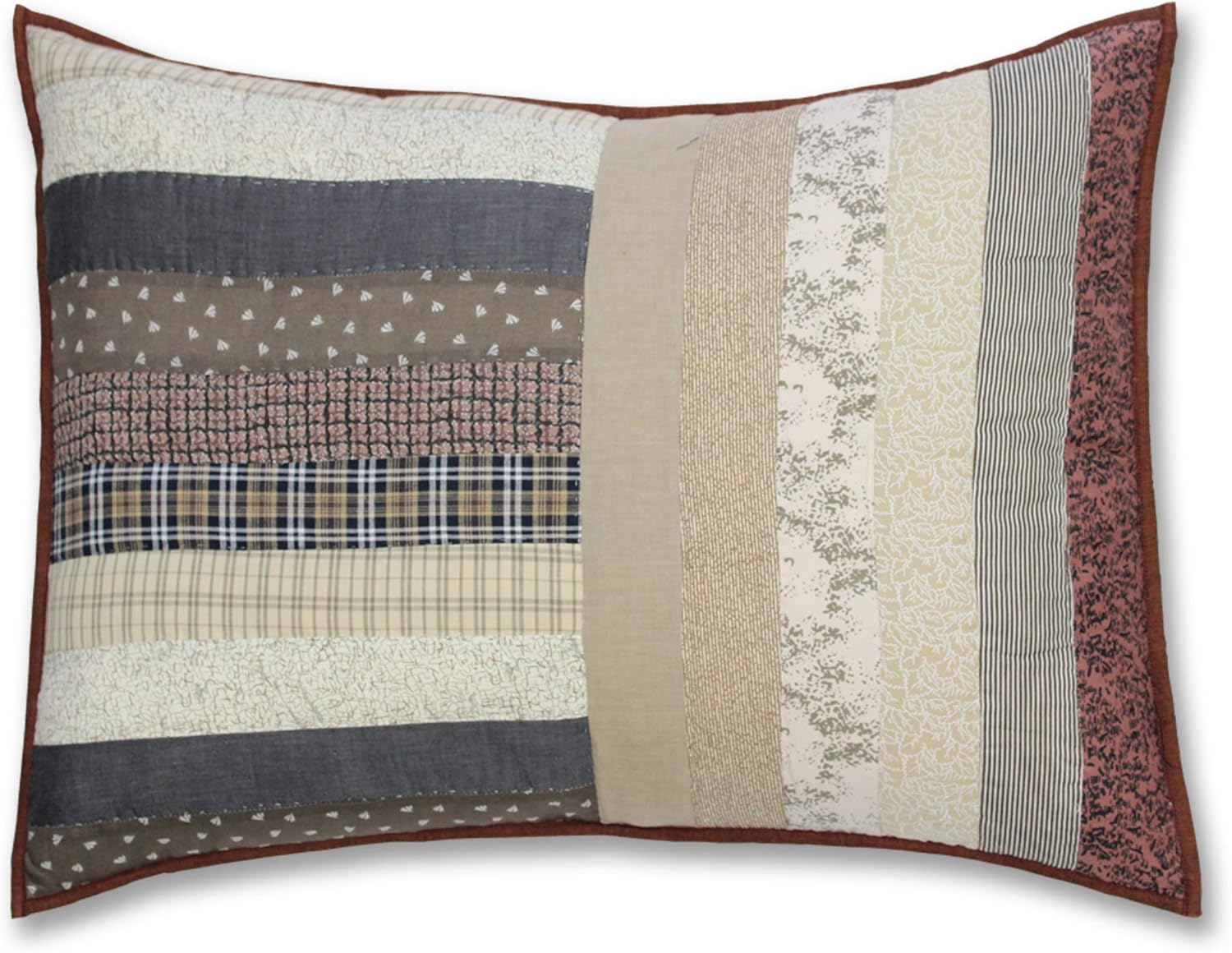 Patch Magic Express Log Cabin Super King Quilt Set