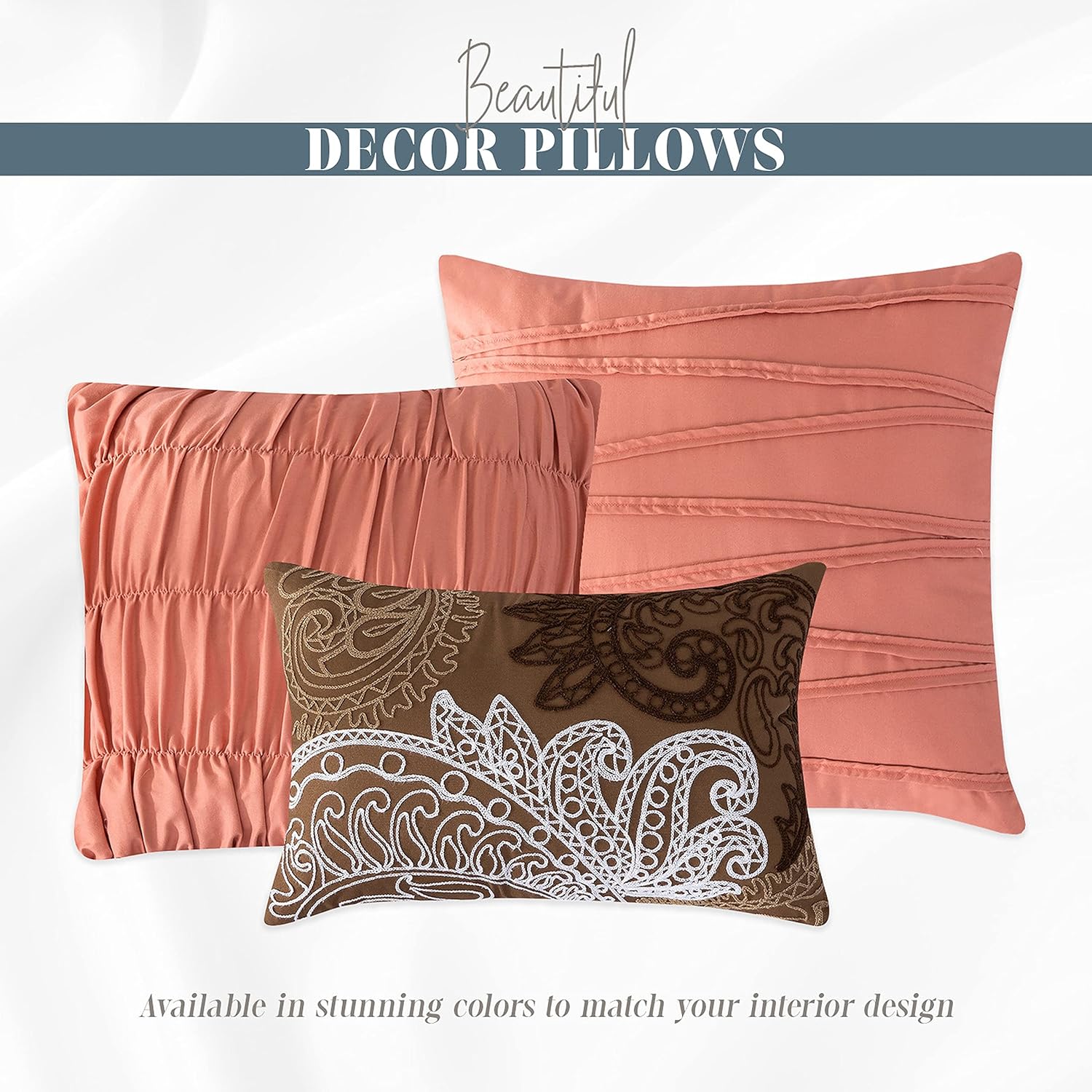 Elegant Comfort 12-Piece California King Bed-in-a-Bag