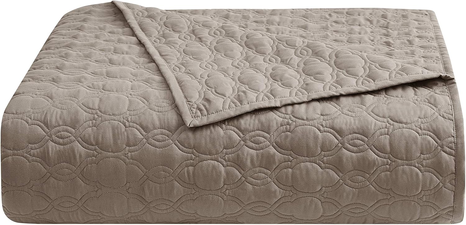 BOURINA 3-Piece Quilt Set Microfiber Lightweight Queen