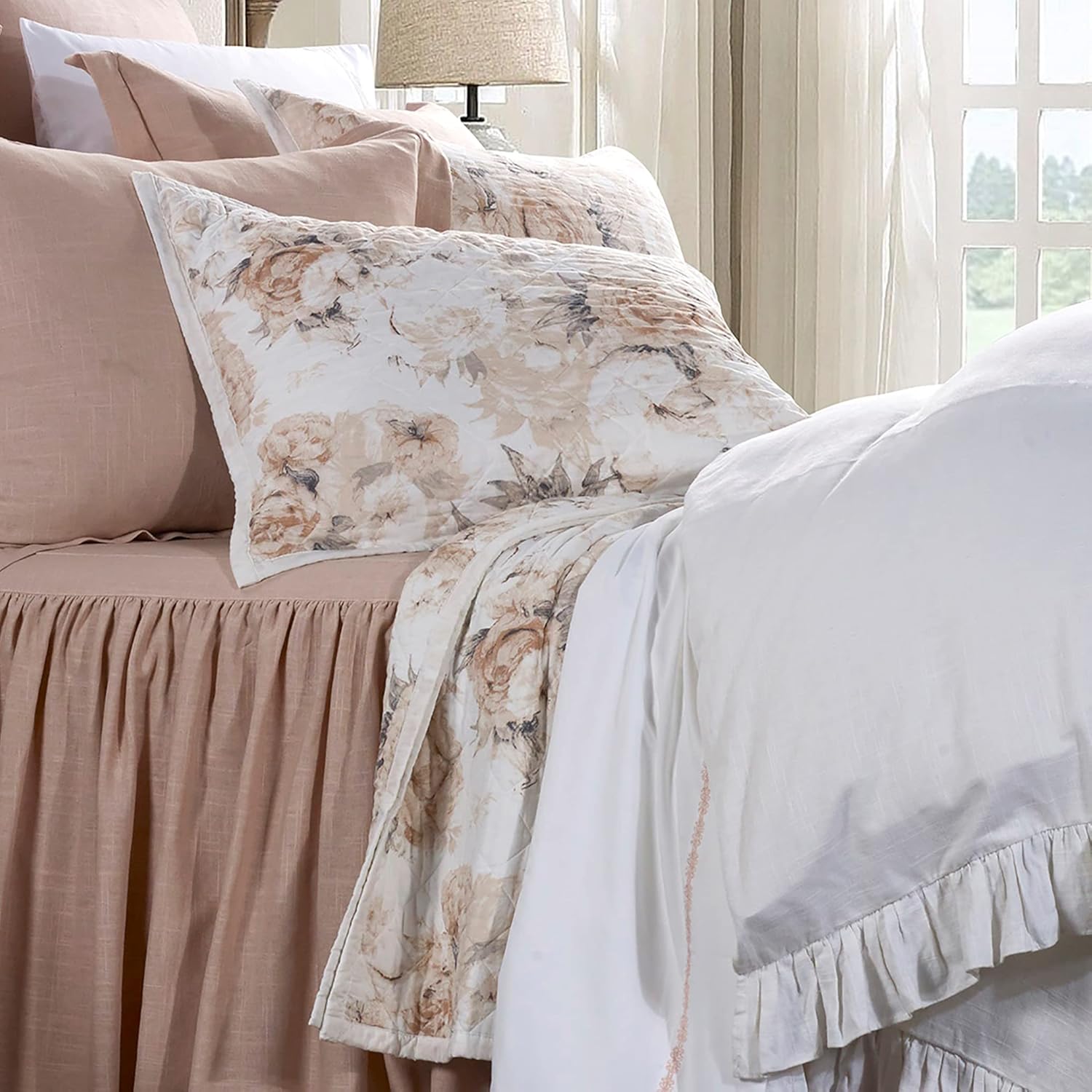 HiEnd Accents Colette 3 Piece Quilt Set Super King