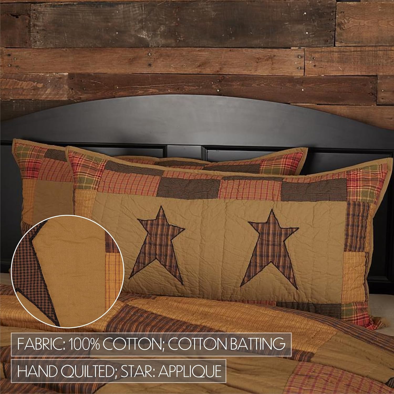 VHC Brands Stratton 3 Piece Quilt Set 1