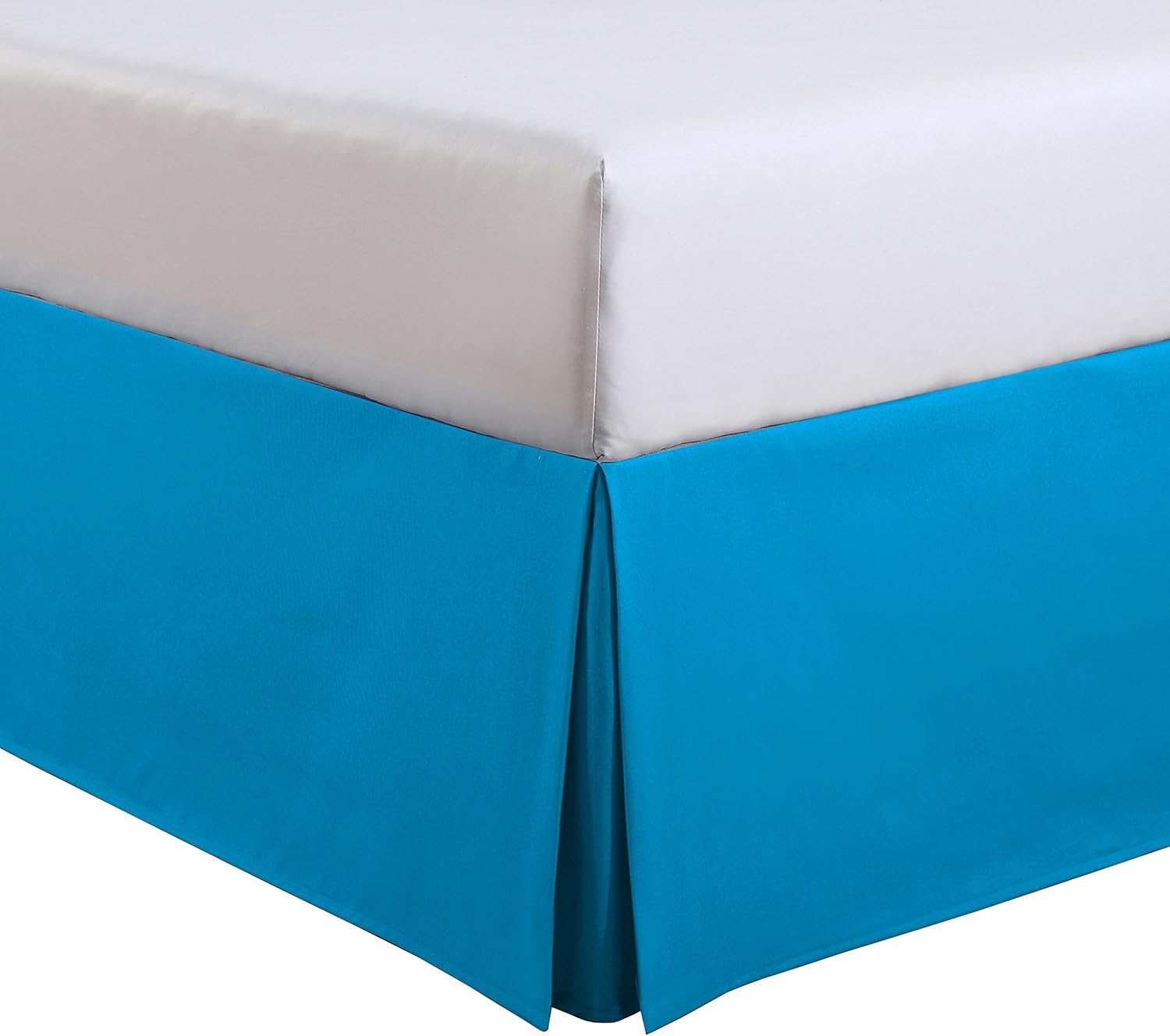 FRESH IDEAS Kids Twin Bed Skirt - Blue 14 Drop