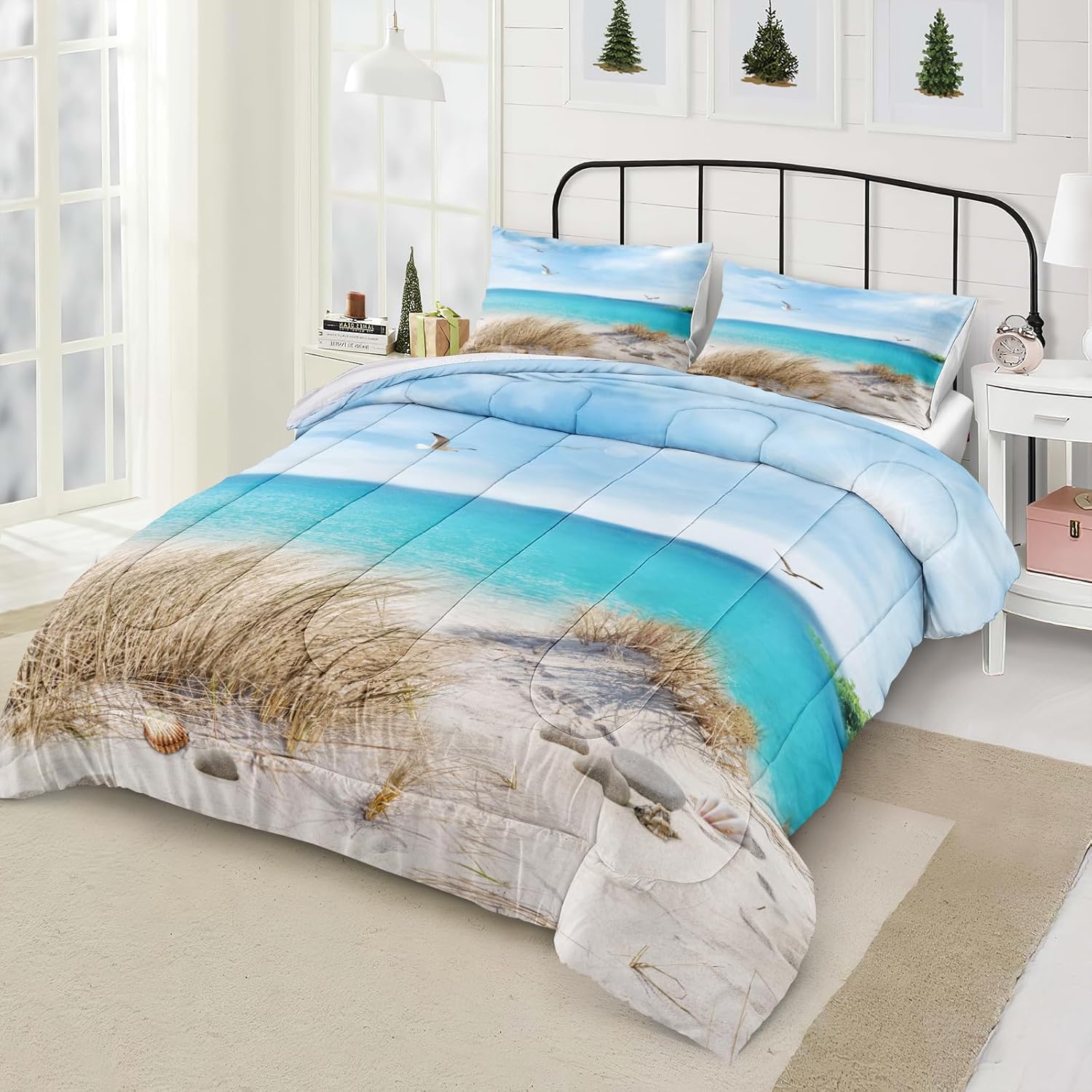 MOVE OVER Ocean Comforter Set 4 Piece California King