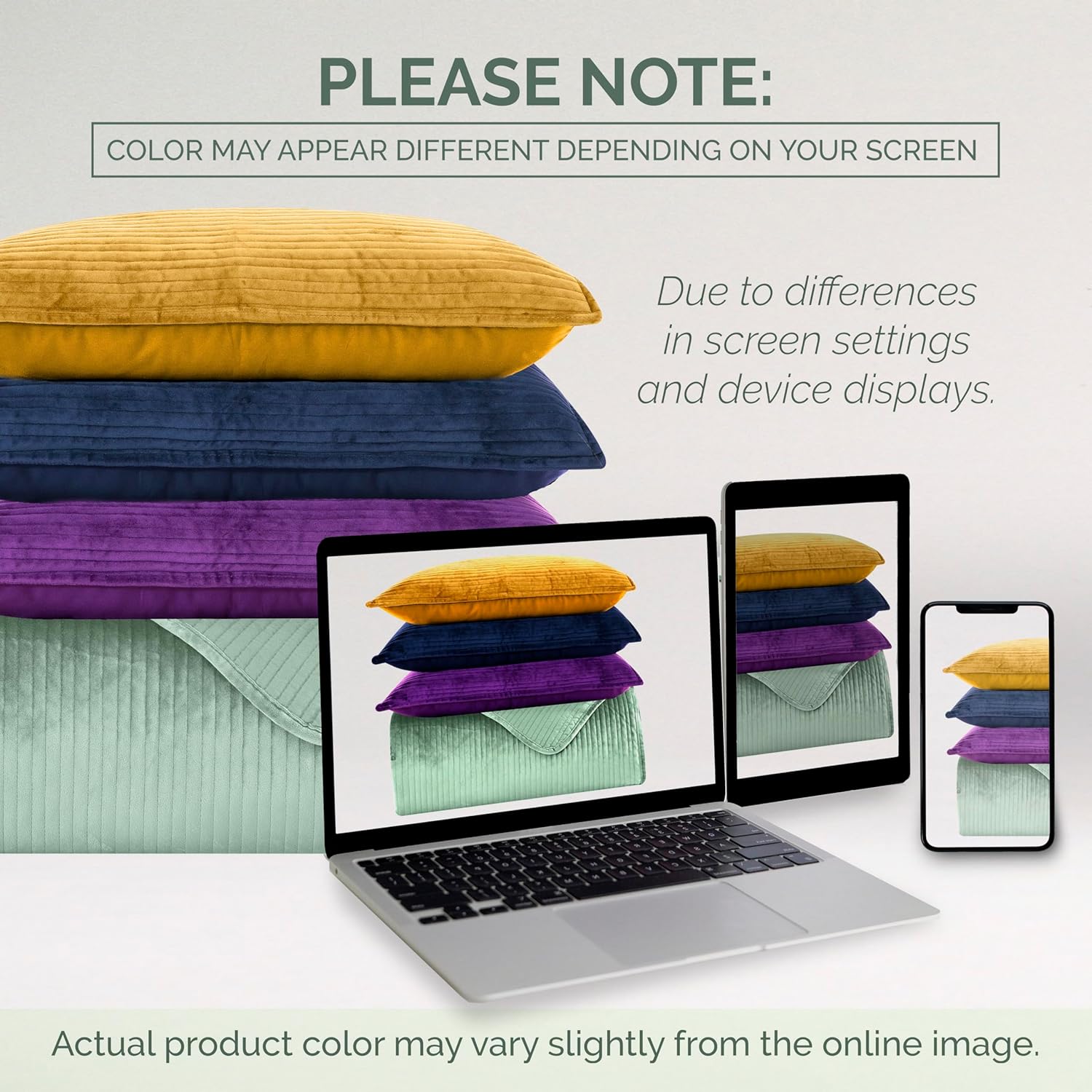 Elegant Comfort Luxury 3-Piece Velvet Quilt Set