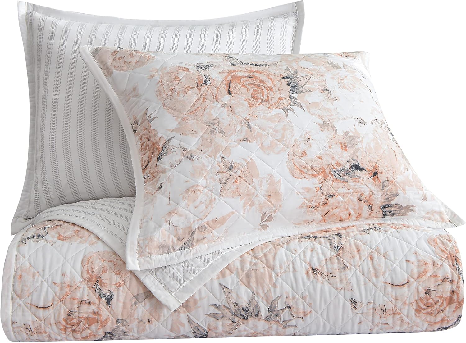 HiEnd Accents Colette 3 Piece Quilt Set Super King