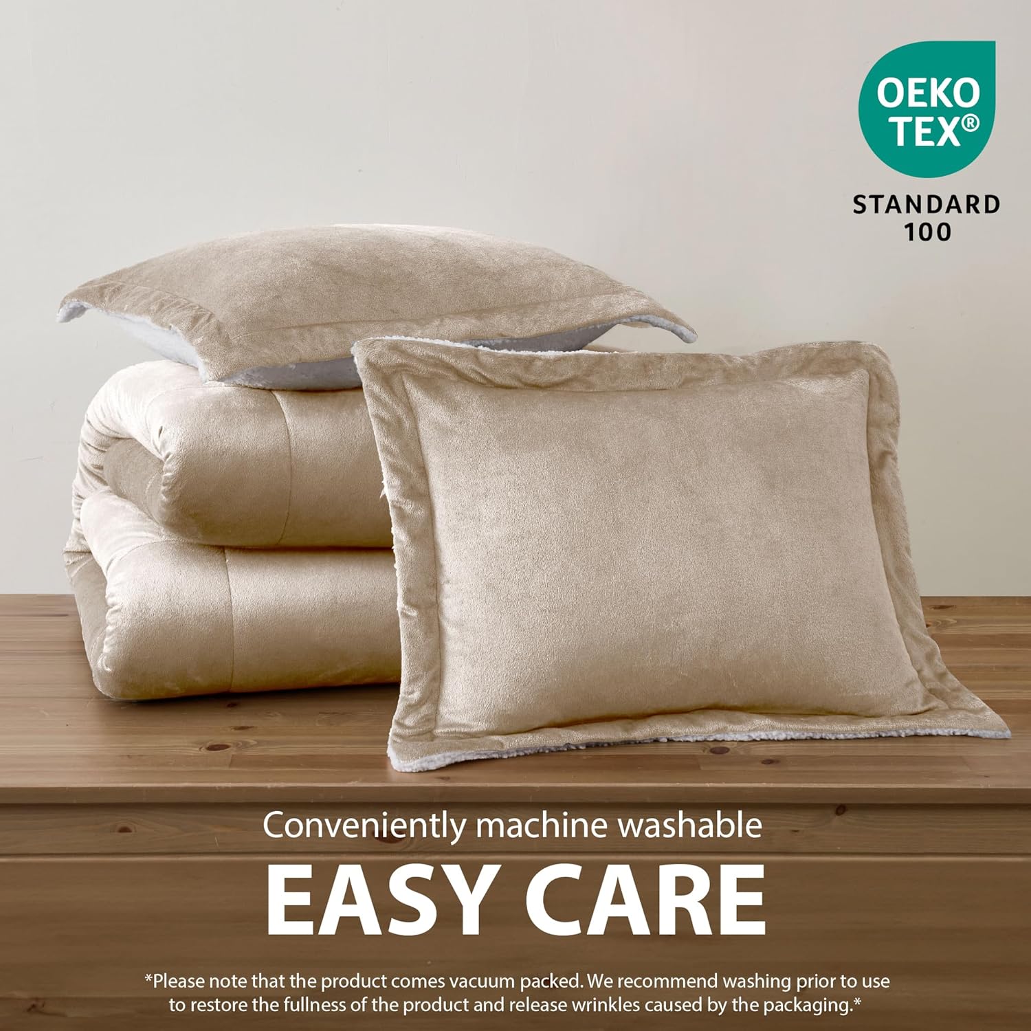 Cathay Home Twin Comforter Set - Ultra Soft Reversible Micromink and Sherpa