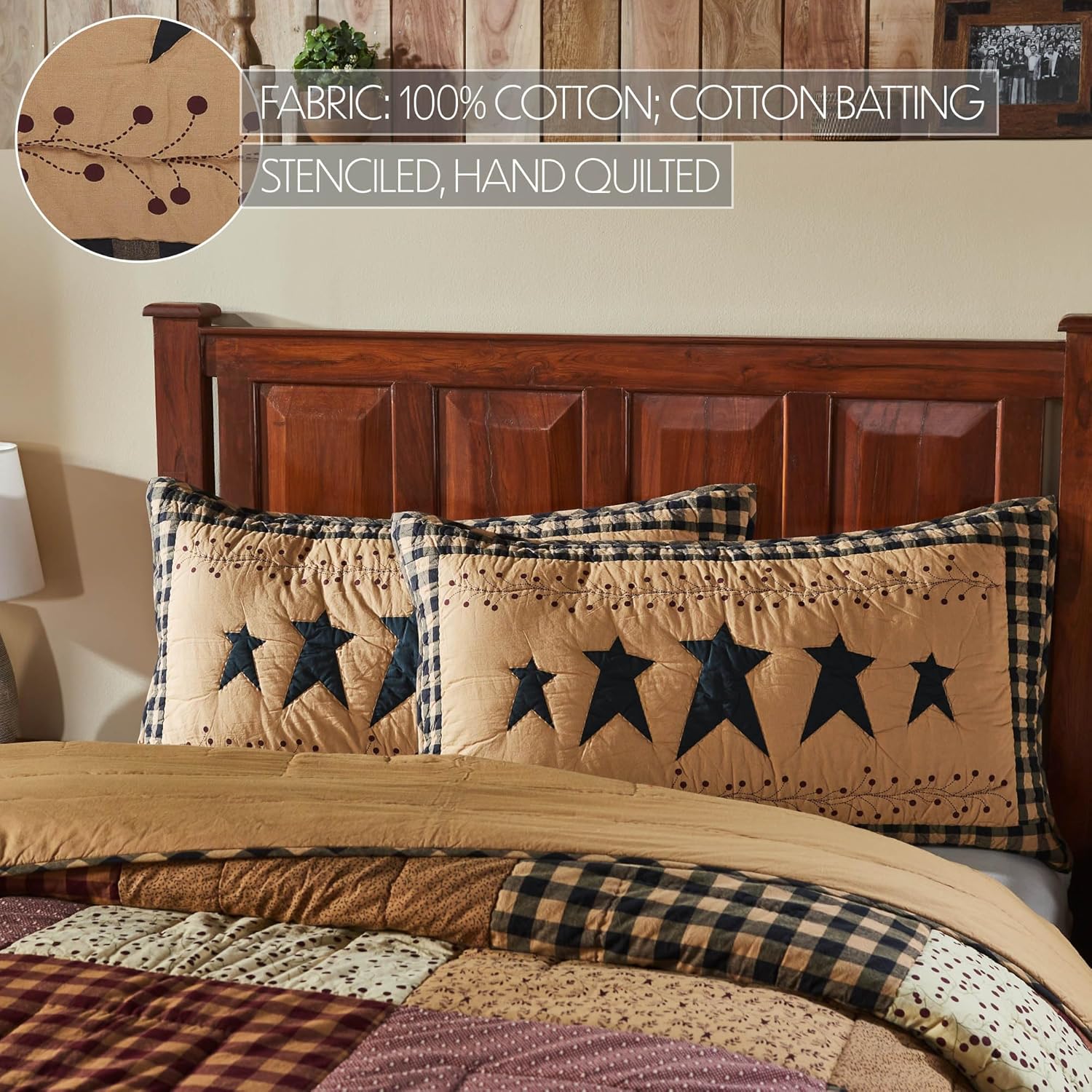 VHC Brands Pip Vinestar 3 Piece Quilt Set