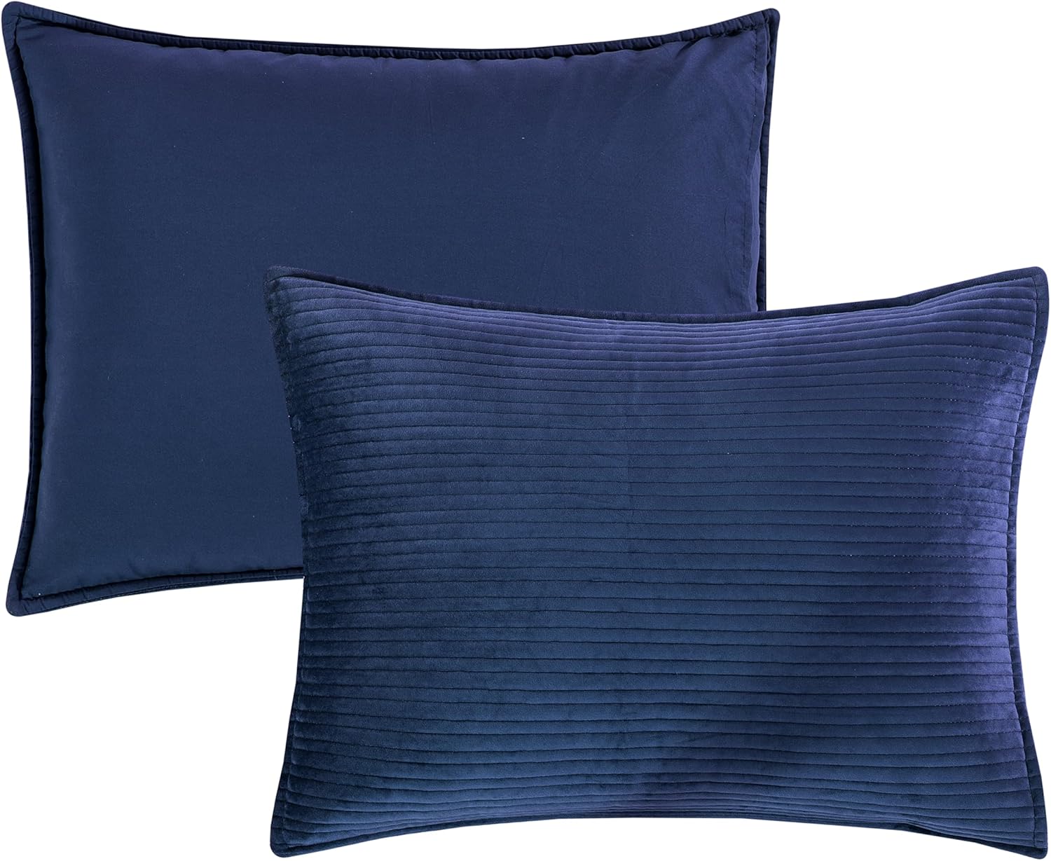 Elegant Comfort Luxury 3-Piece Velvet Quilt Set