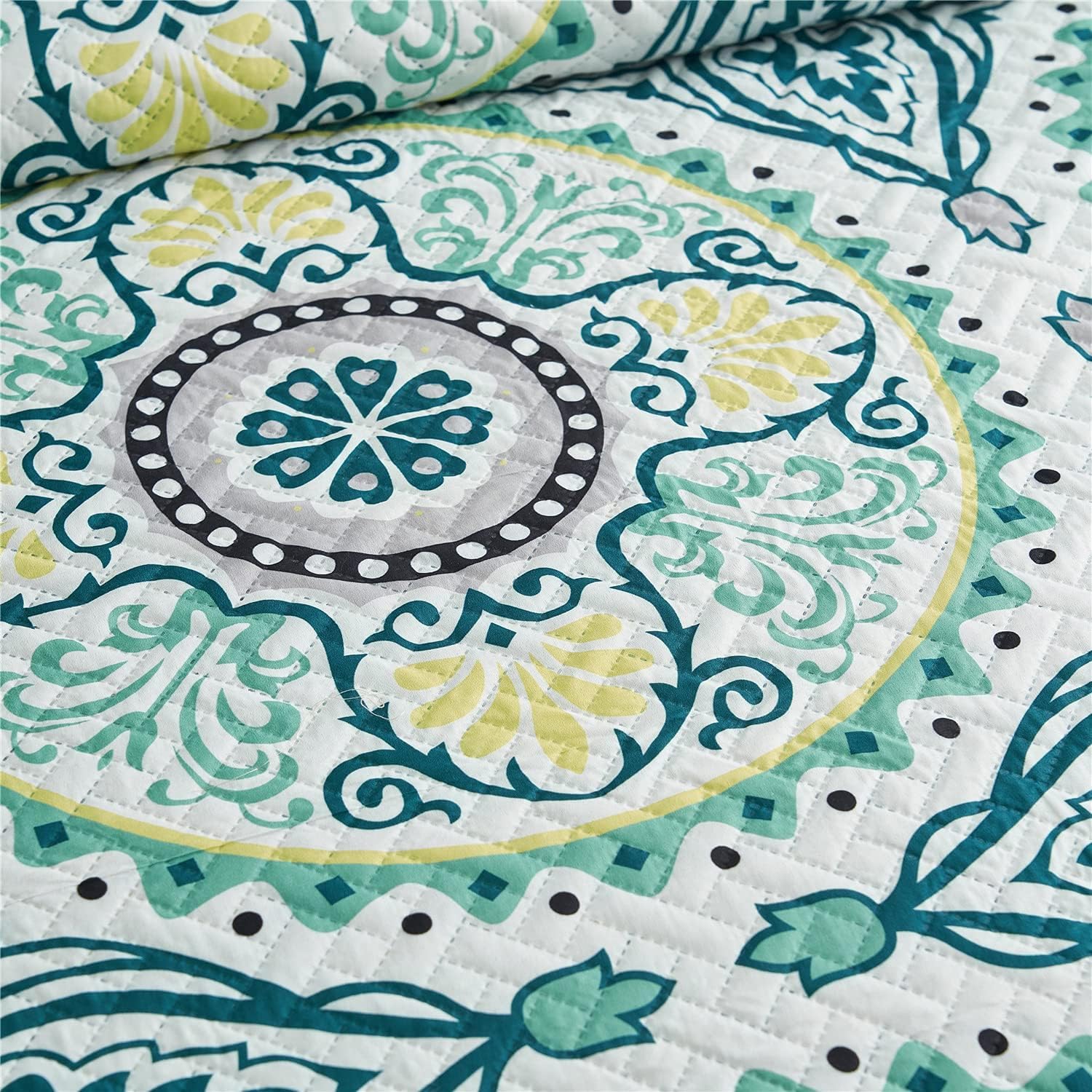 Quilt King Bedding Set 3 Piece Soft Microfiber