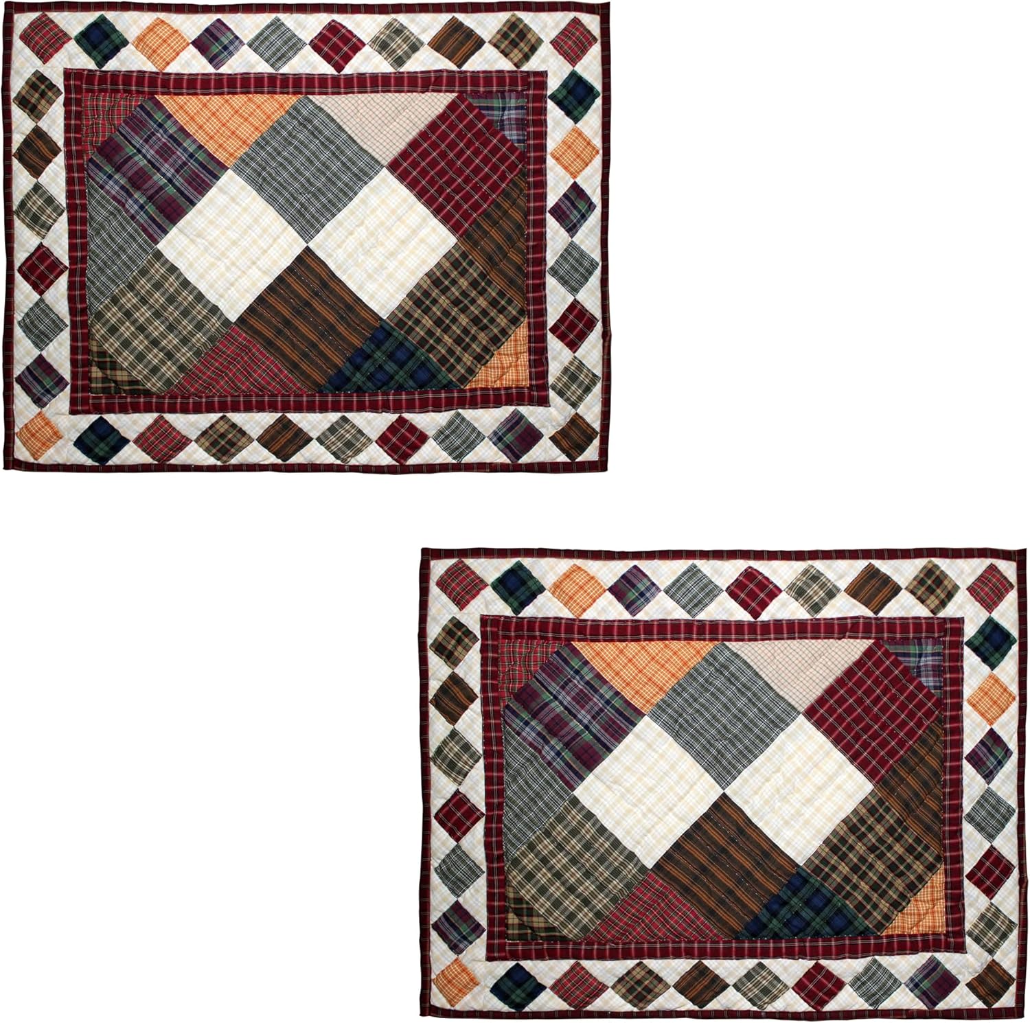 Rustic Ambers Super Queen Quilt Set with Pillow Shams