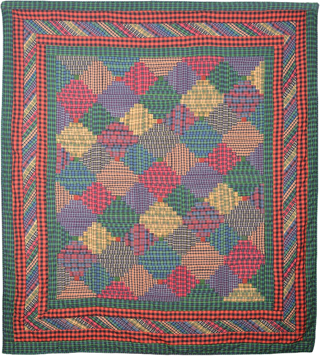 Patch Magic Quilt Set - 4 Piece Hand-Cut Patchwork Cotton