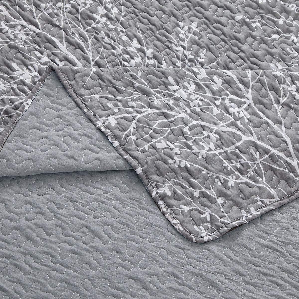 Royal Tradition 7PC Bedspread Set - California King - Odette Grey