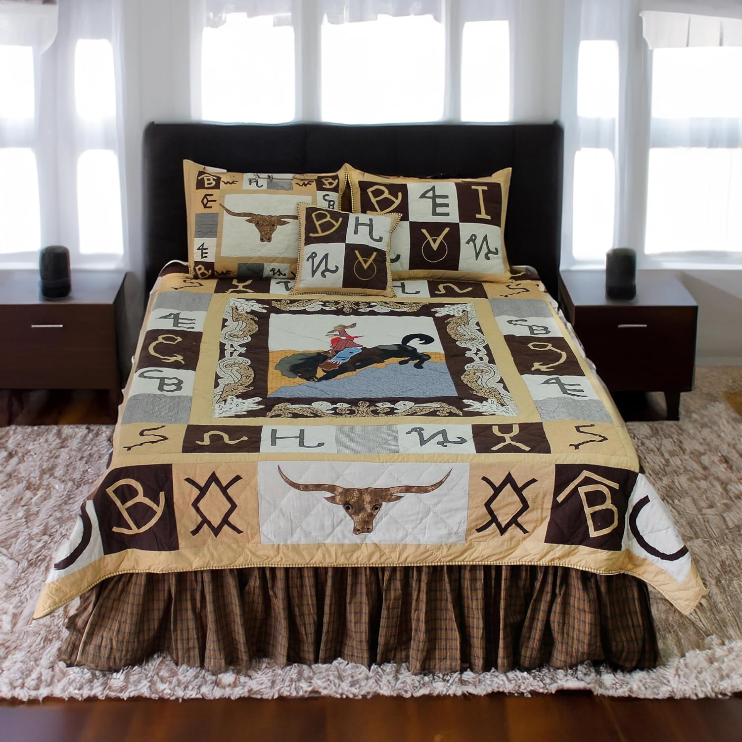 Patch Magic Quilts Wranglers Delight Twin Set