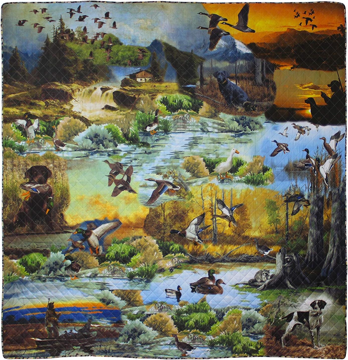 Patch Magic Ducks Galore 3 Piece Quilt Set