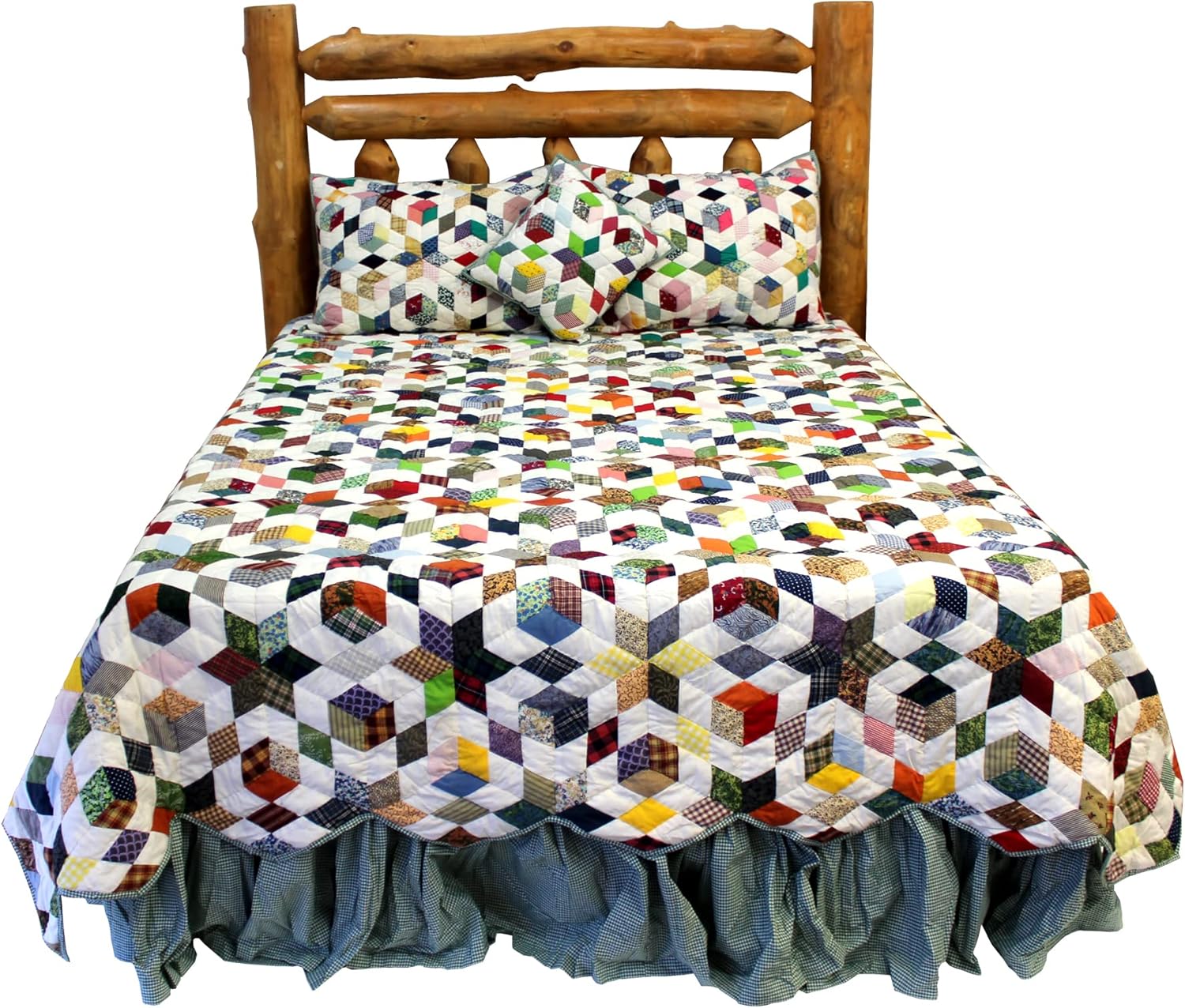 Patch Magic Diamonds are Forever King Quilt Set