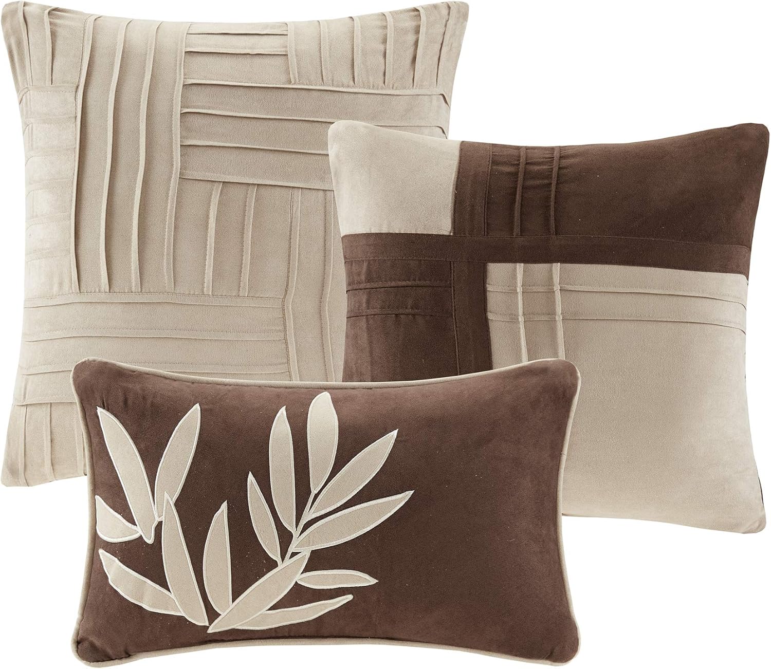 Madison Park Dune Suede Comforter Set 7 Piece