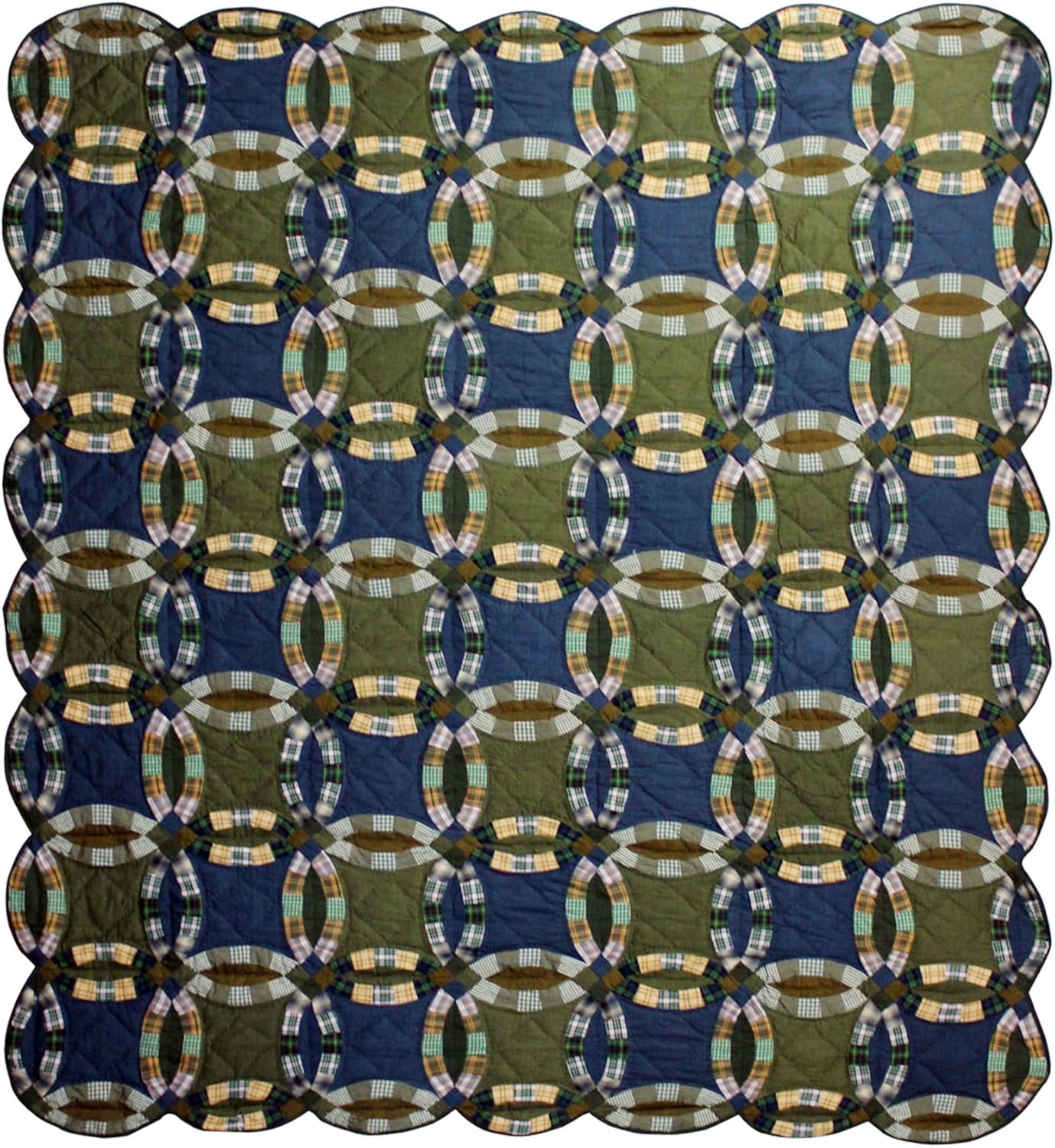 Patch Magic Quilts Chambray Whirl Twin Set 1