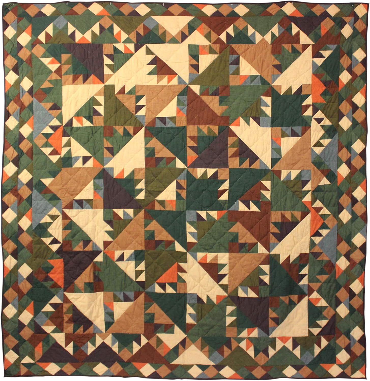 Patch Magic Harvest Rays Super Queen Quilt Set 3 Pieces