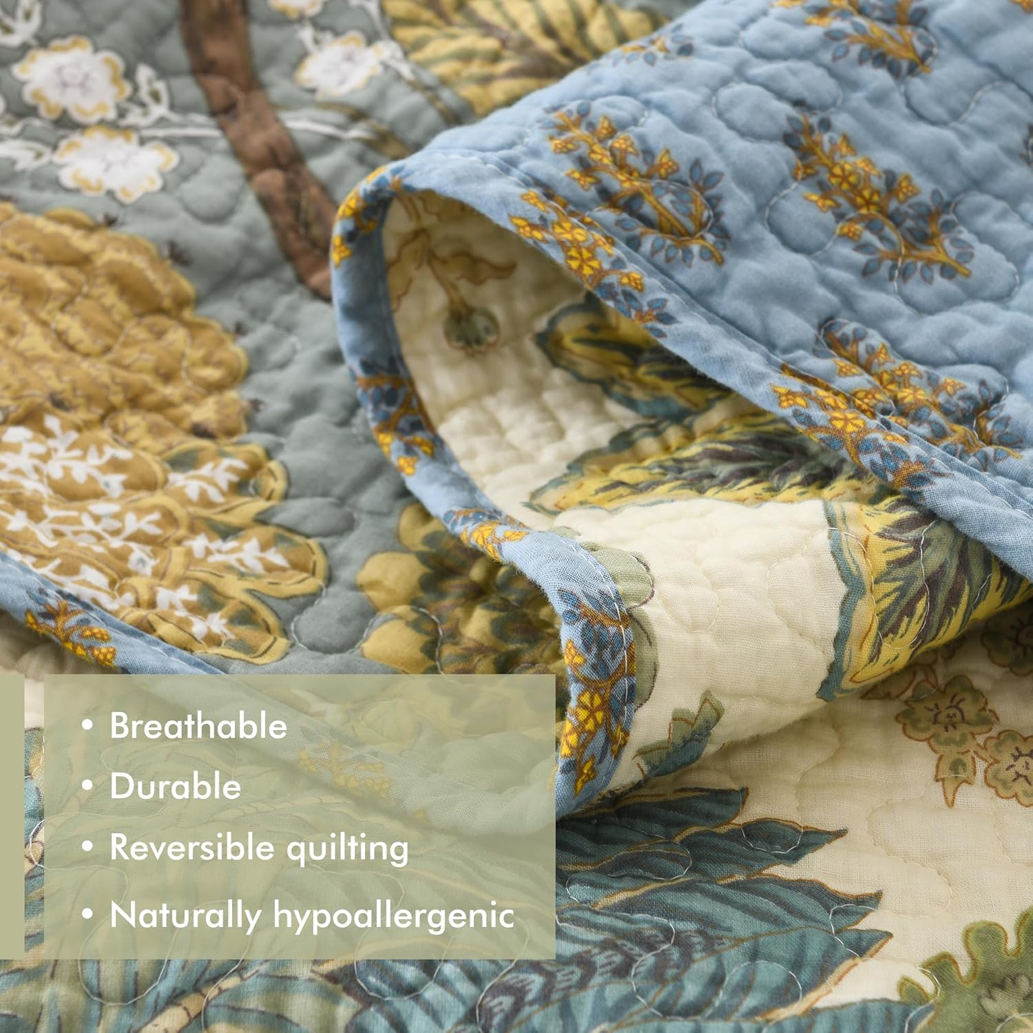 Etwel King Quilt Bedding Set Patchwork