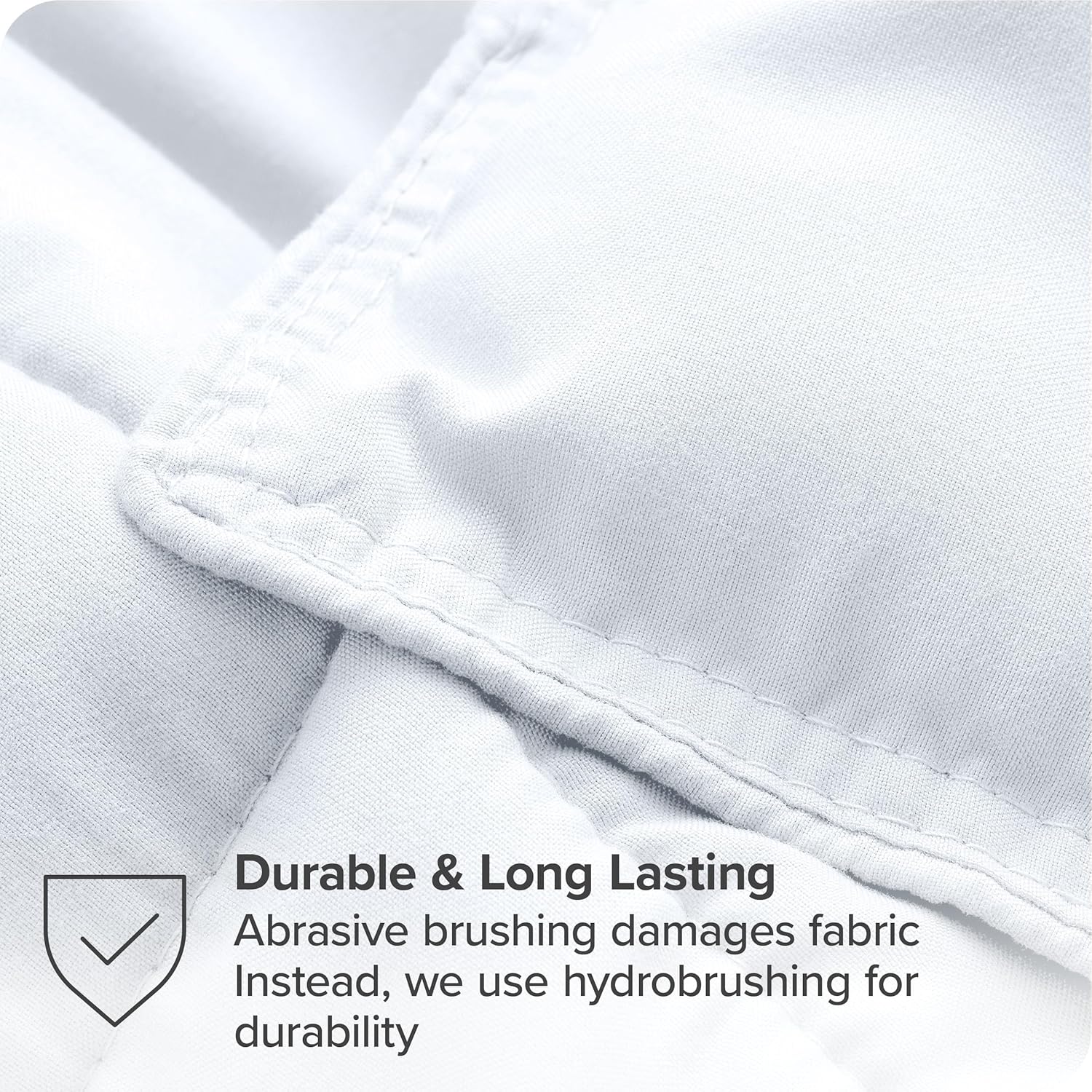 Upluxius WhiteWhite 7-Piece Full XL Bed-In-A-Bag
