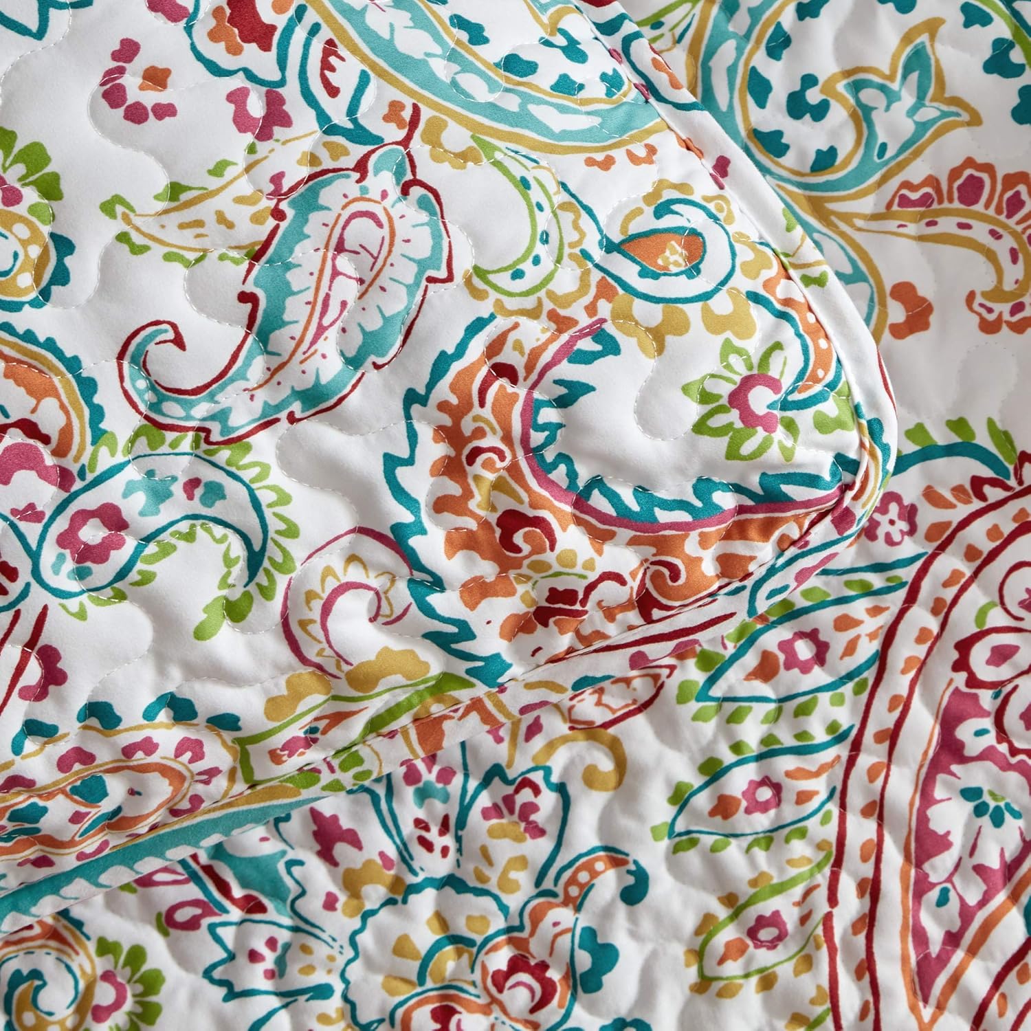 SLEEP ZONE 3-Piece Quilt Set - King Size Reversible 1
