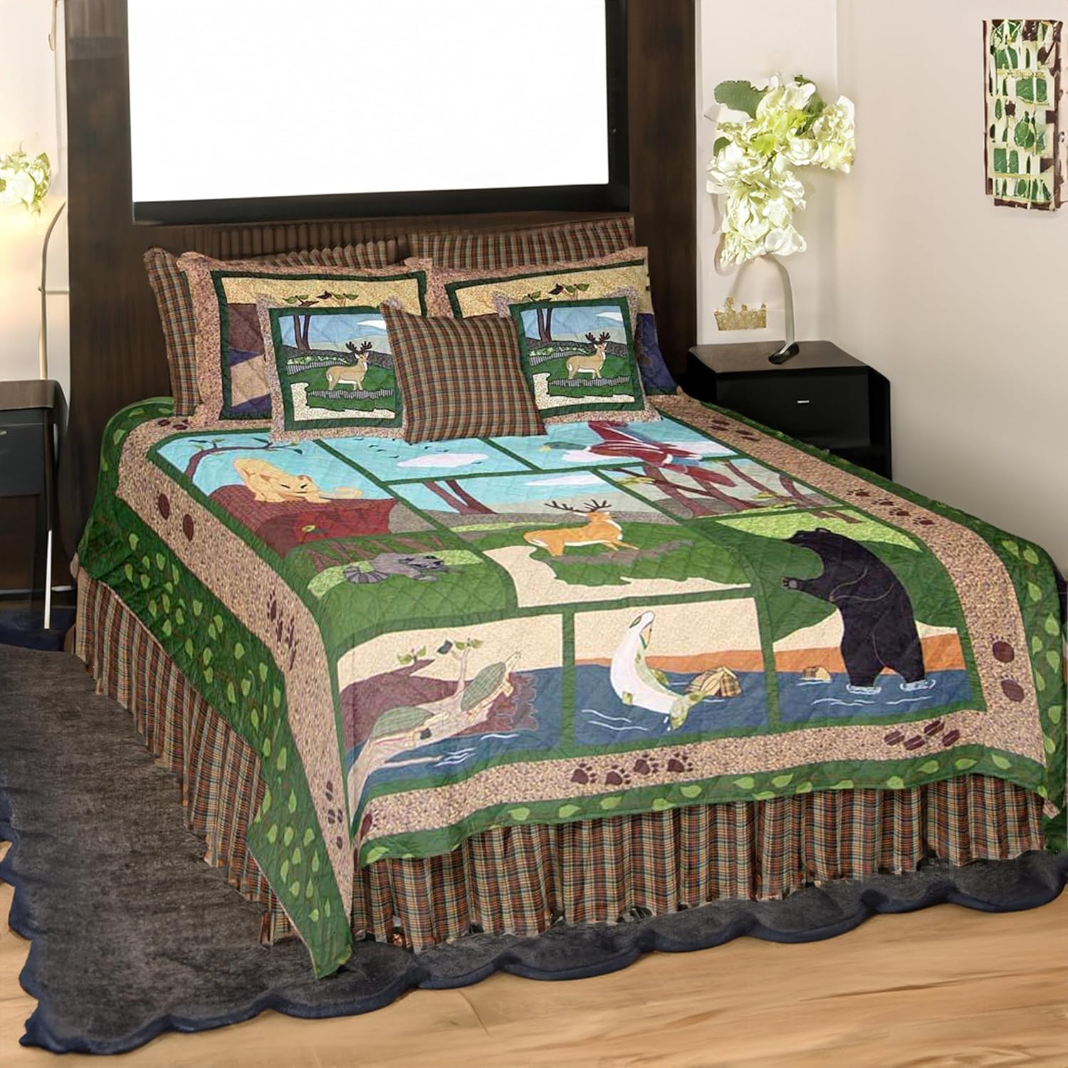 Patch Magic Quilts American Wilderness Twin Set