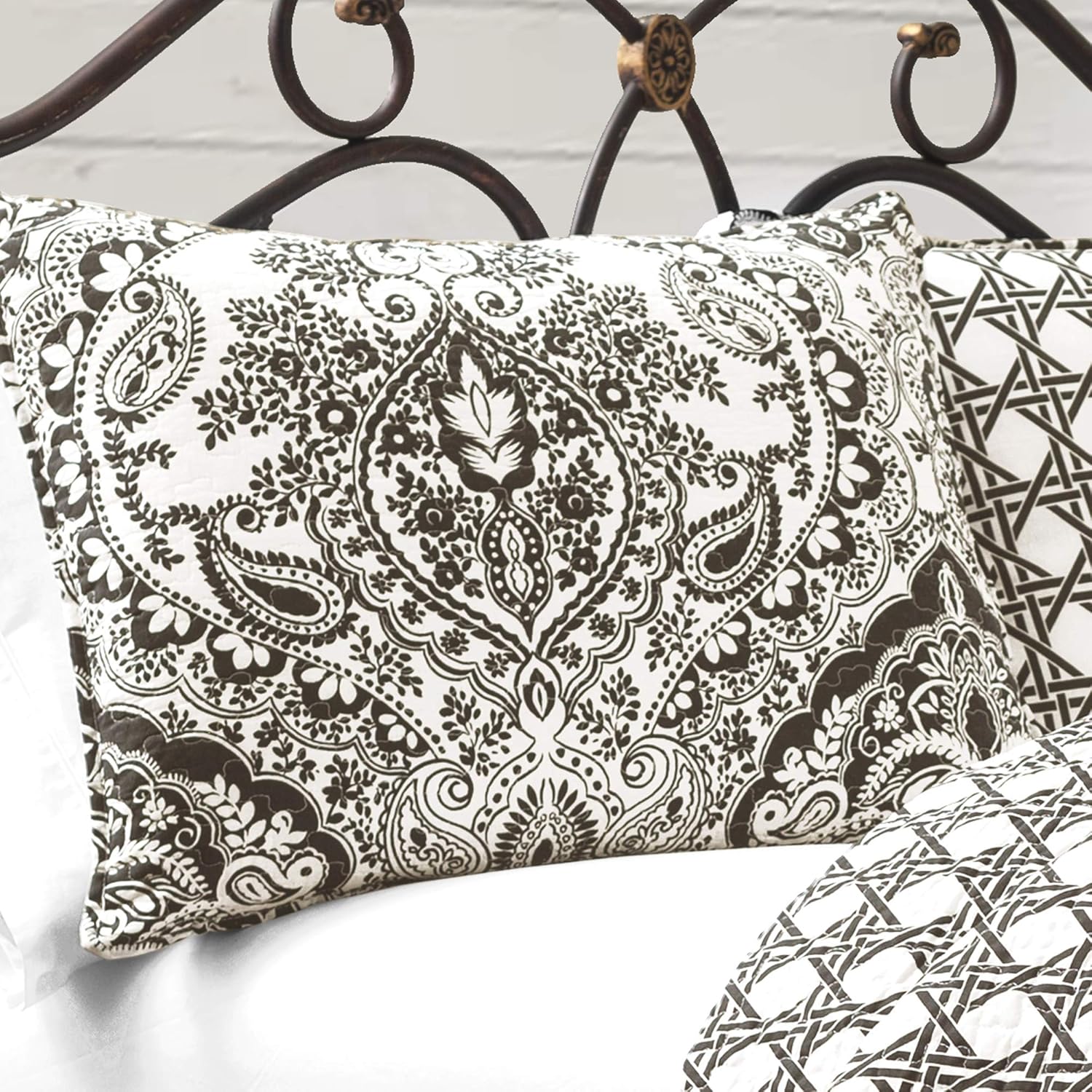 Lush Decor Aubree Quilt 3 Piece Set Full Queen