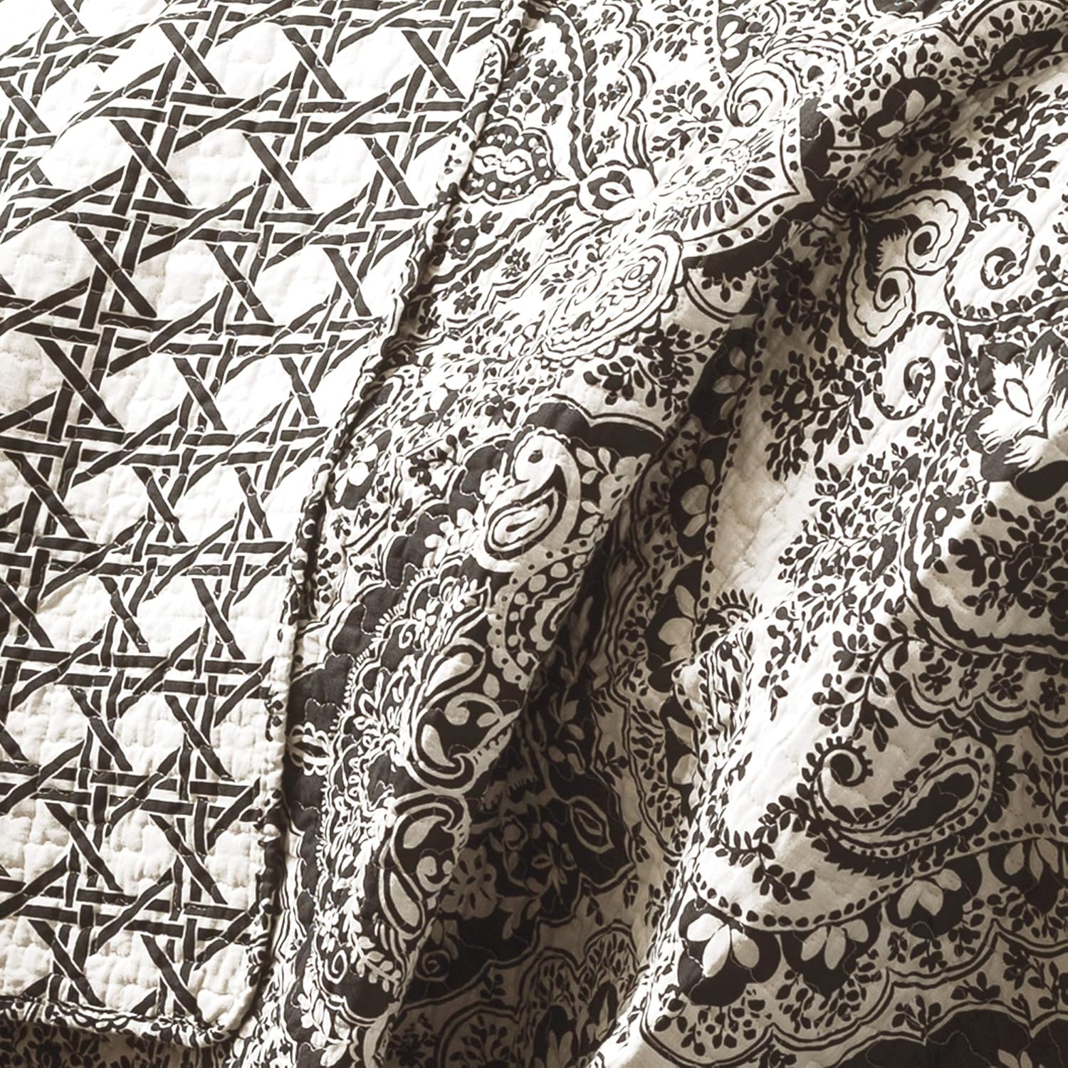 Lush Decor Aubree Quilt 3 Piece Set Full Queen