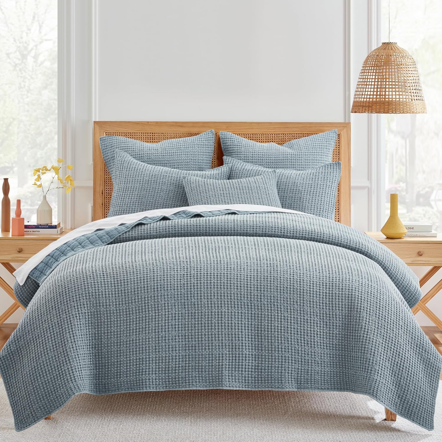 Levtex Home Mills Waffle Quilt Set