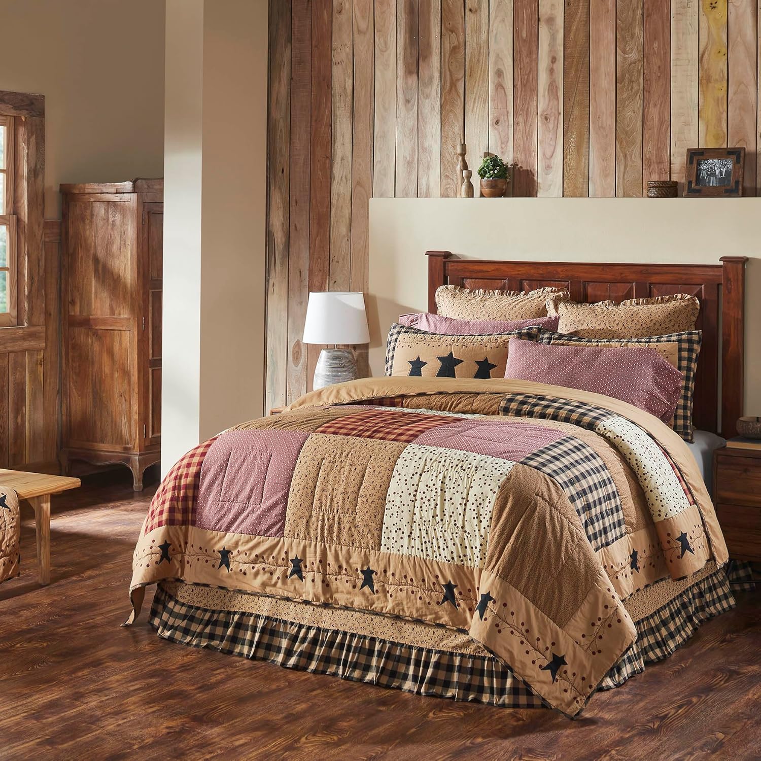 VHC Brands Pip Vinestar 3 Piece Quilt Set