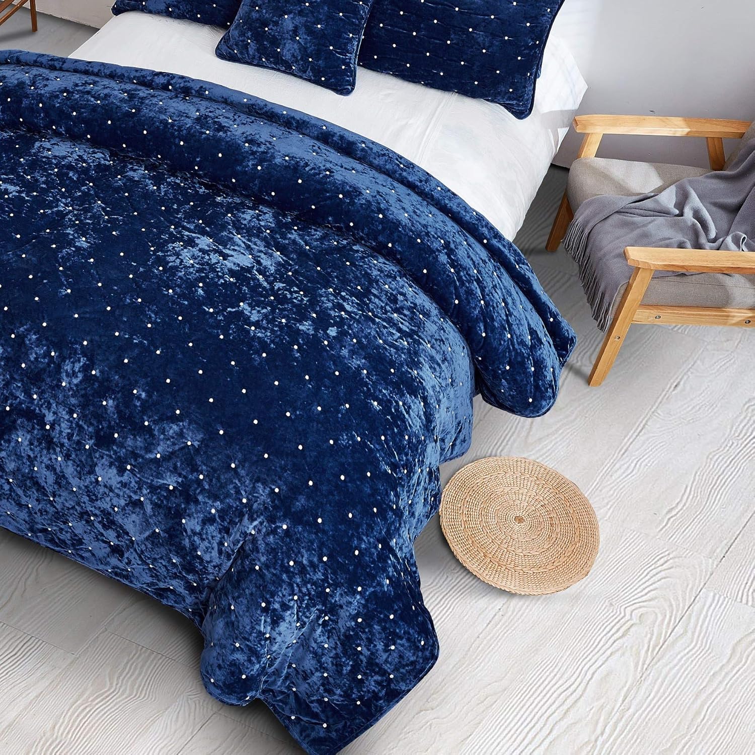 Tache Velvet Dreams Cal King Bedspread Set