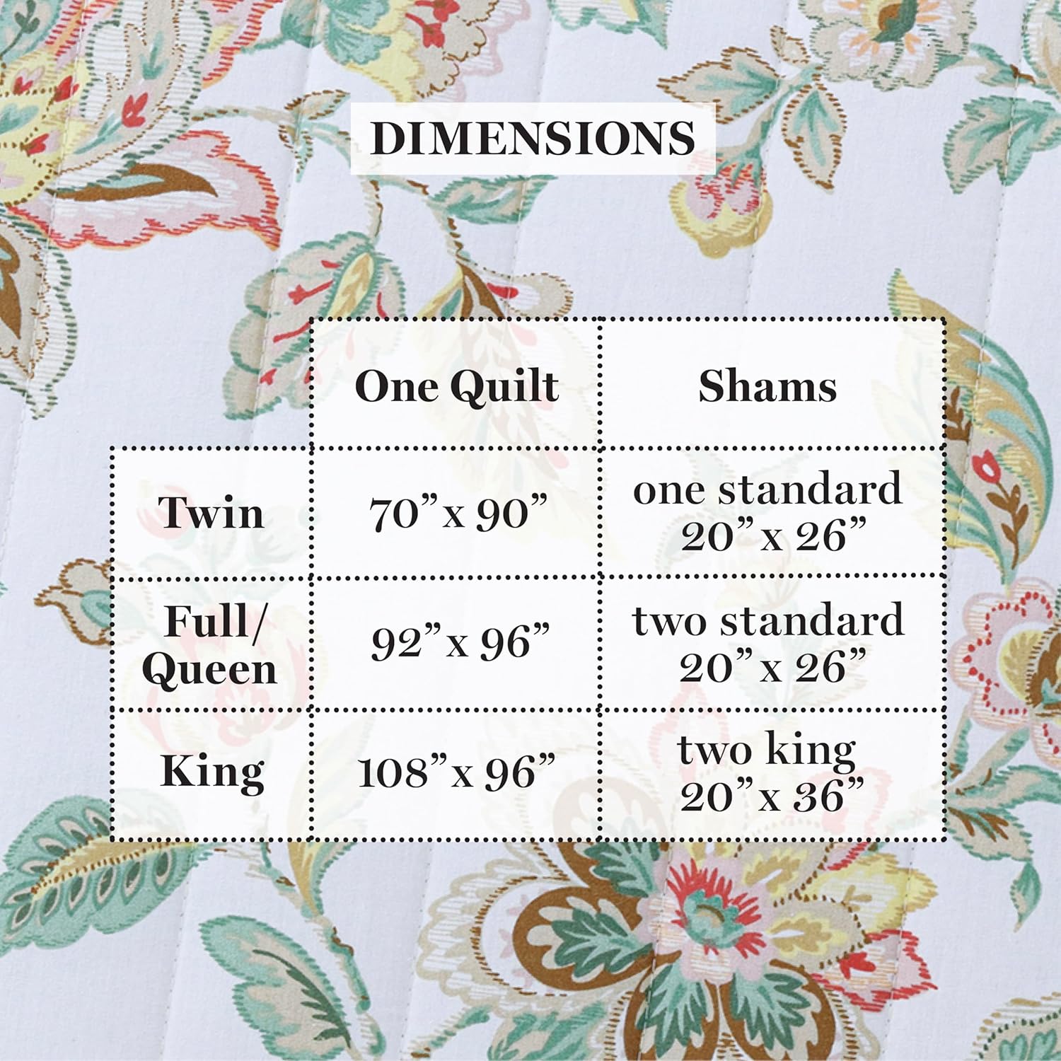 Martha Stewart Reversible Cotton Quilt Set Light PinkGreen King Size