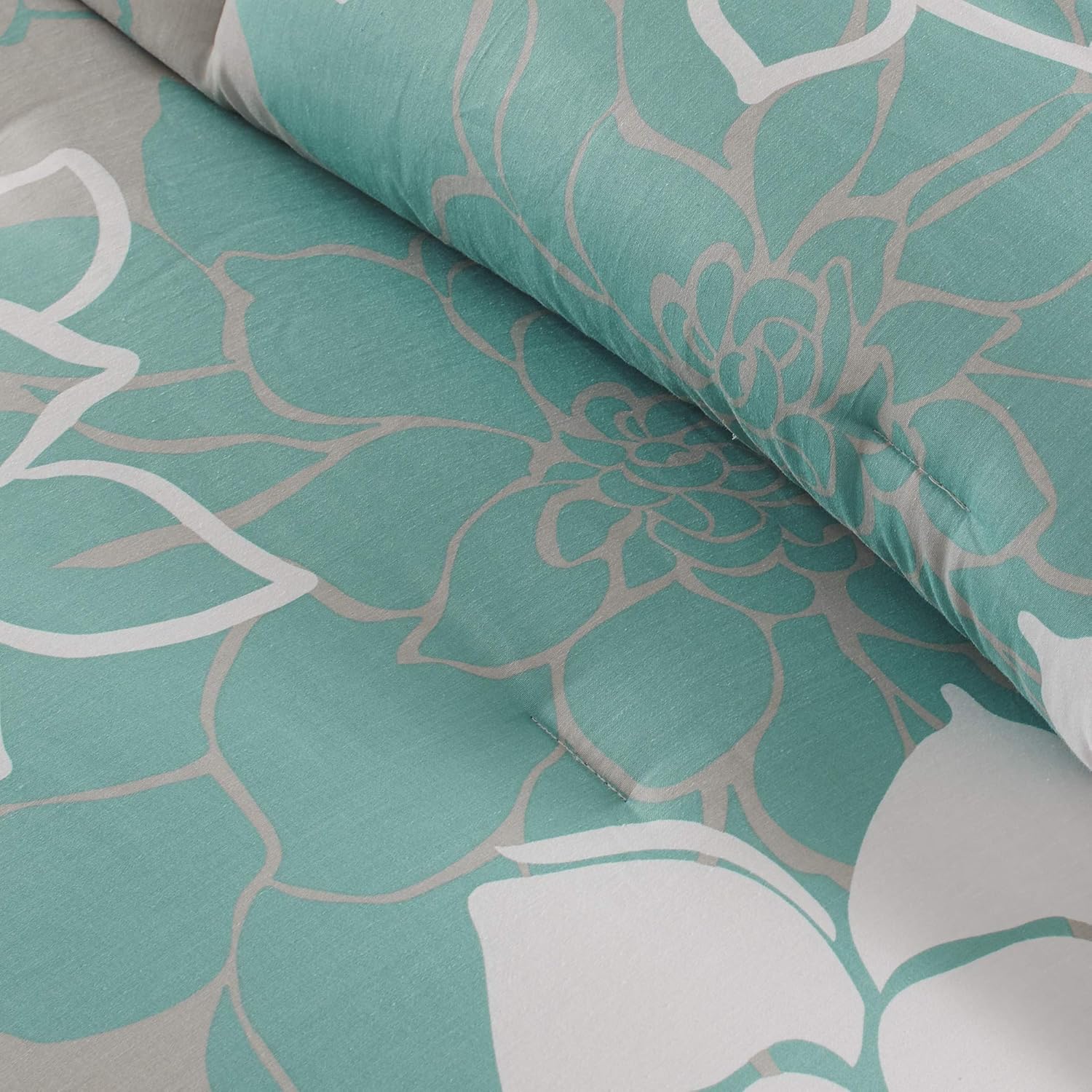 Madison Park Lola Sateen Cotton Comforter Set 7 Piece