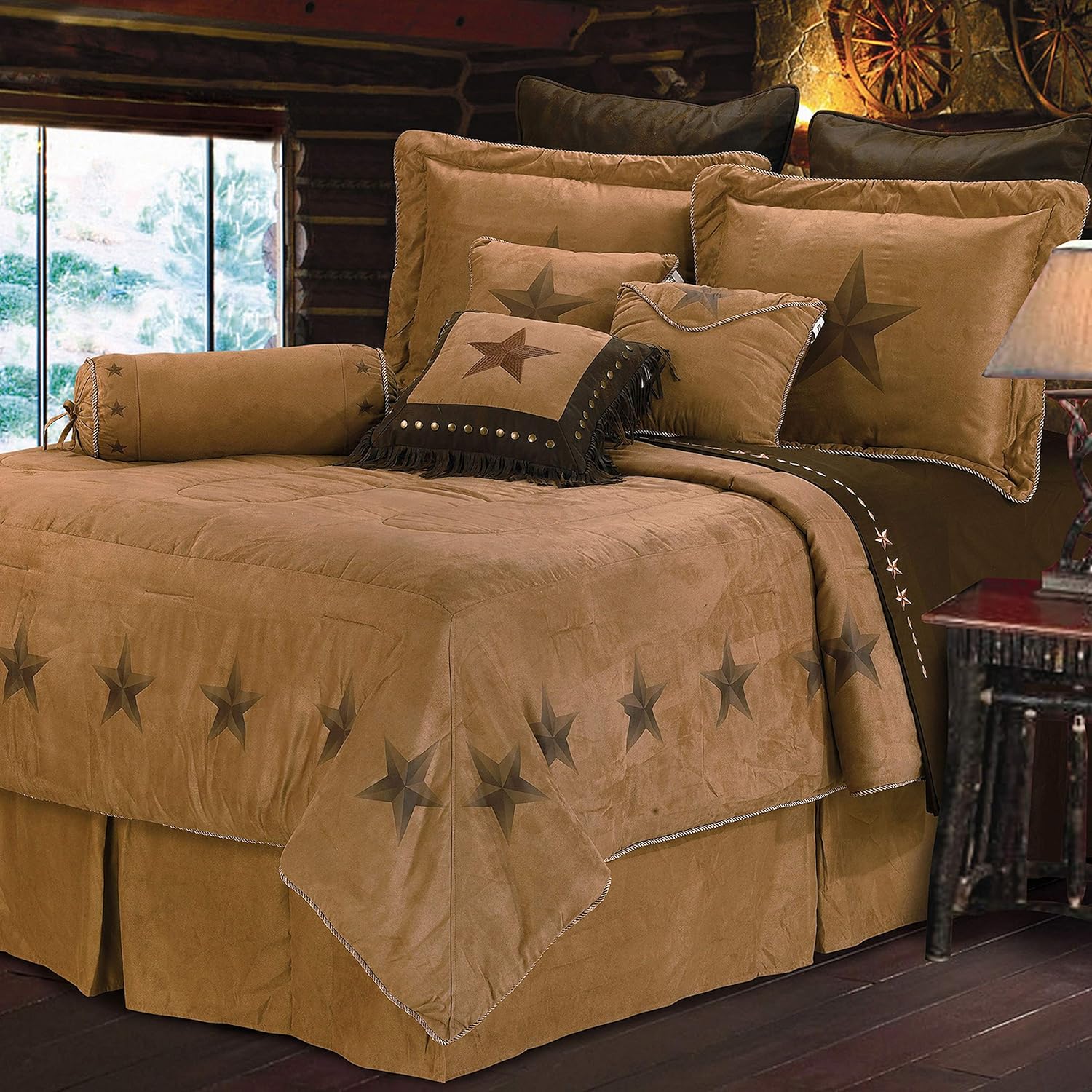 H HIEND ACCENTS Paseo Road 7 Piece Comforter Set