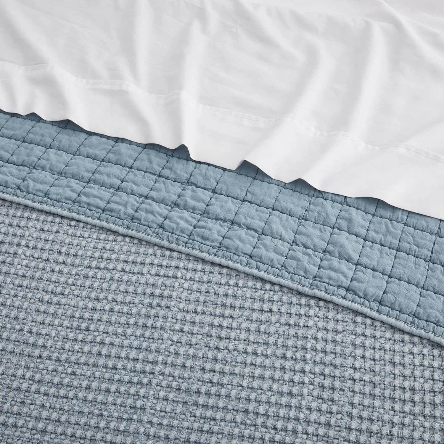 Levtex Home Mills Waffle Quilt Set