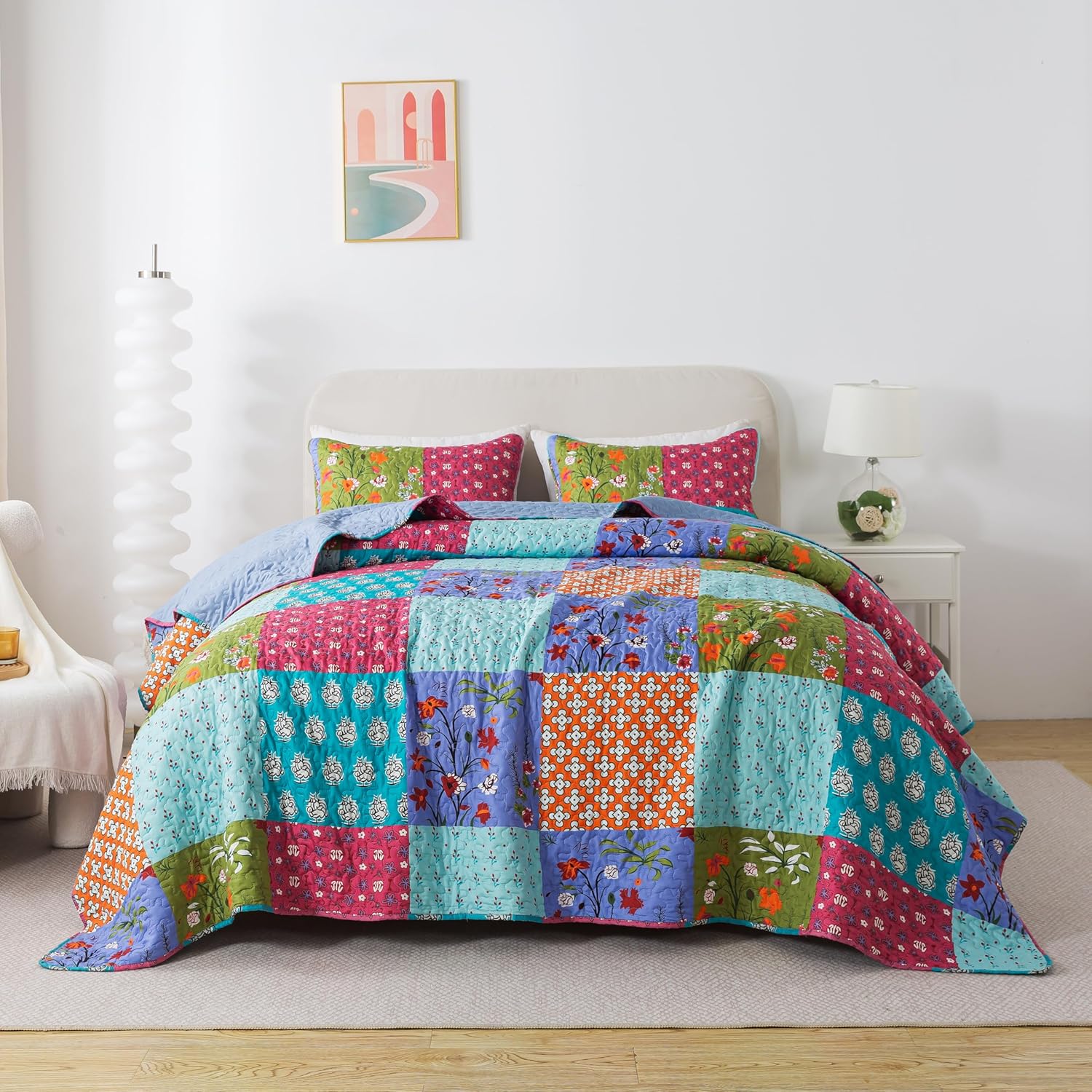 SLPR All is Bright Quilt Set King Size