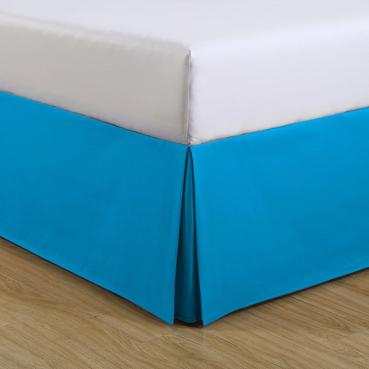 FRESH IDEAS Kids Twin Bed Skirt - Blue 14 Drop
