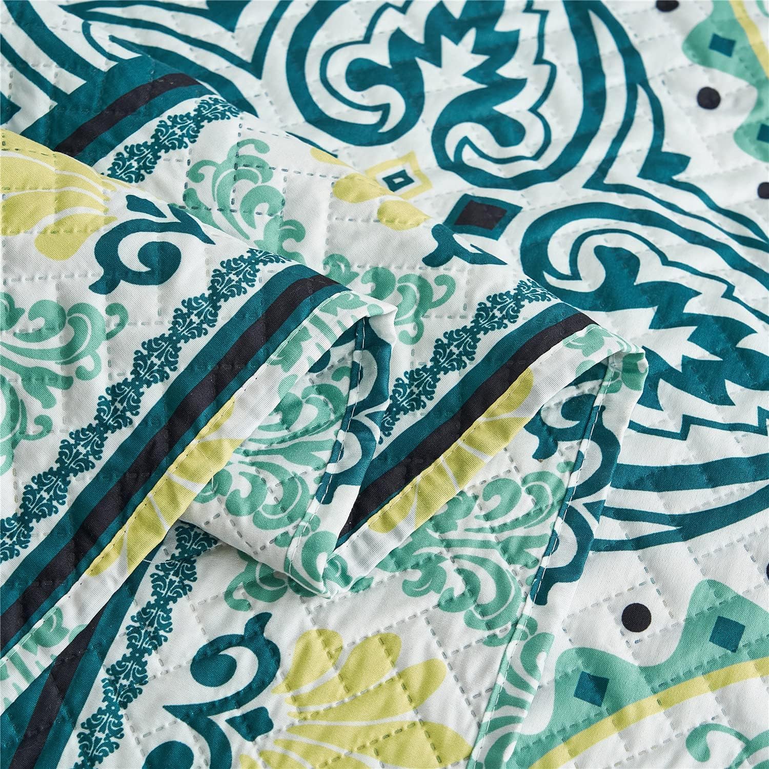Quilt King Bedding Set 3 Piece Soft Microfiber