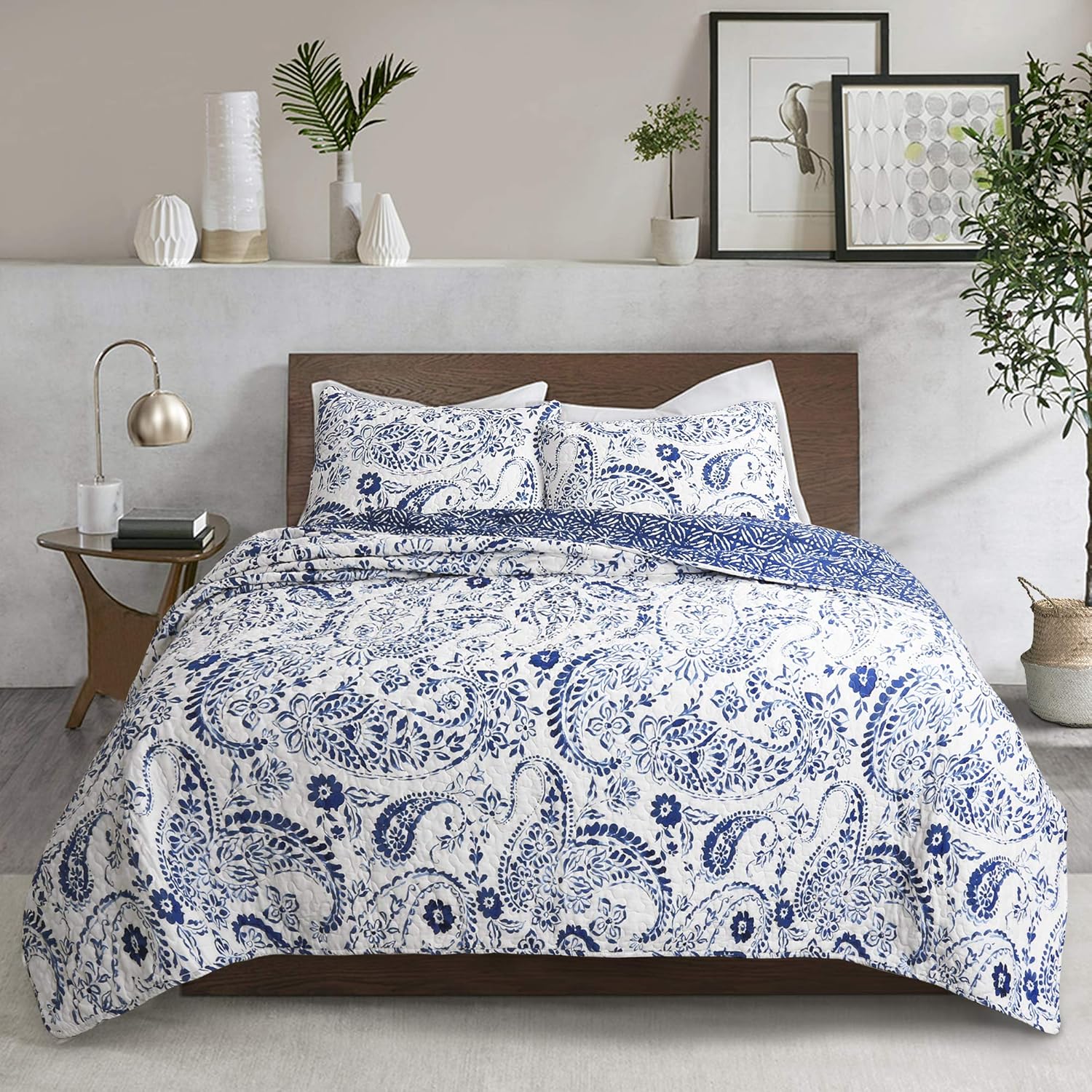 Lush Decor Erindale King 3-Piece Quilt Set