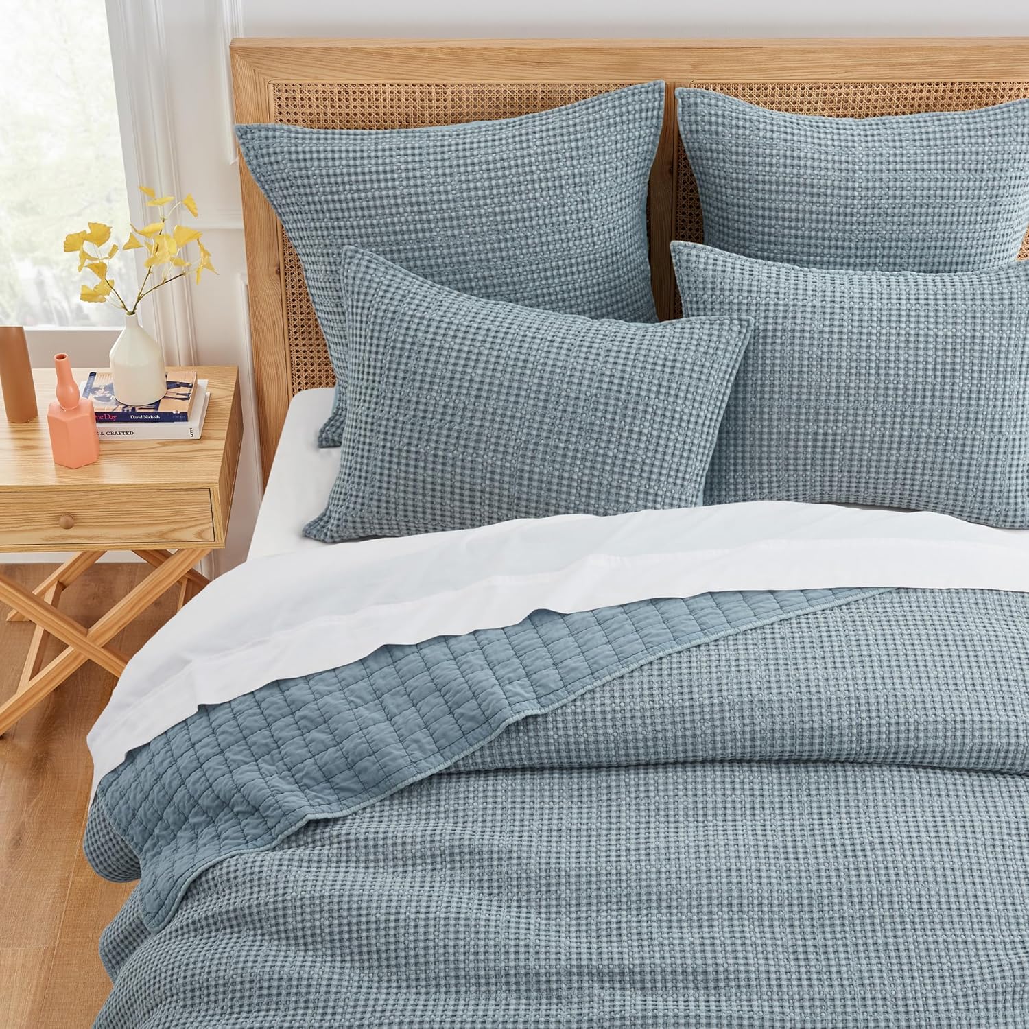 Levtex Home Mills Waffle Quilt Set