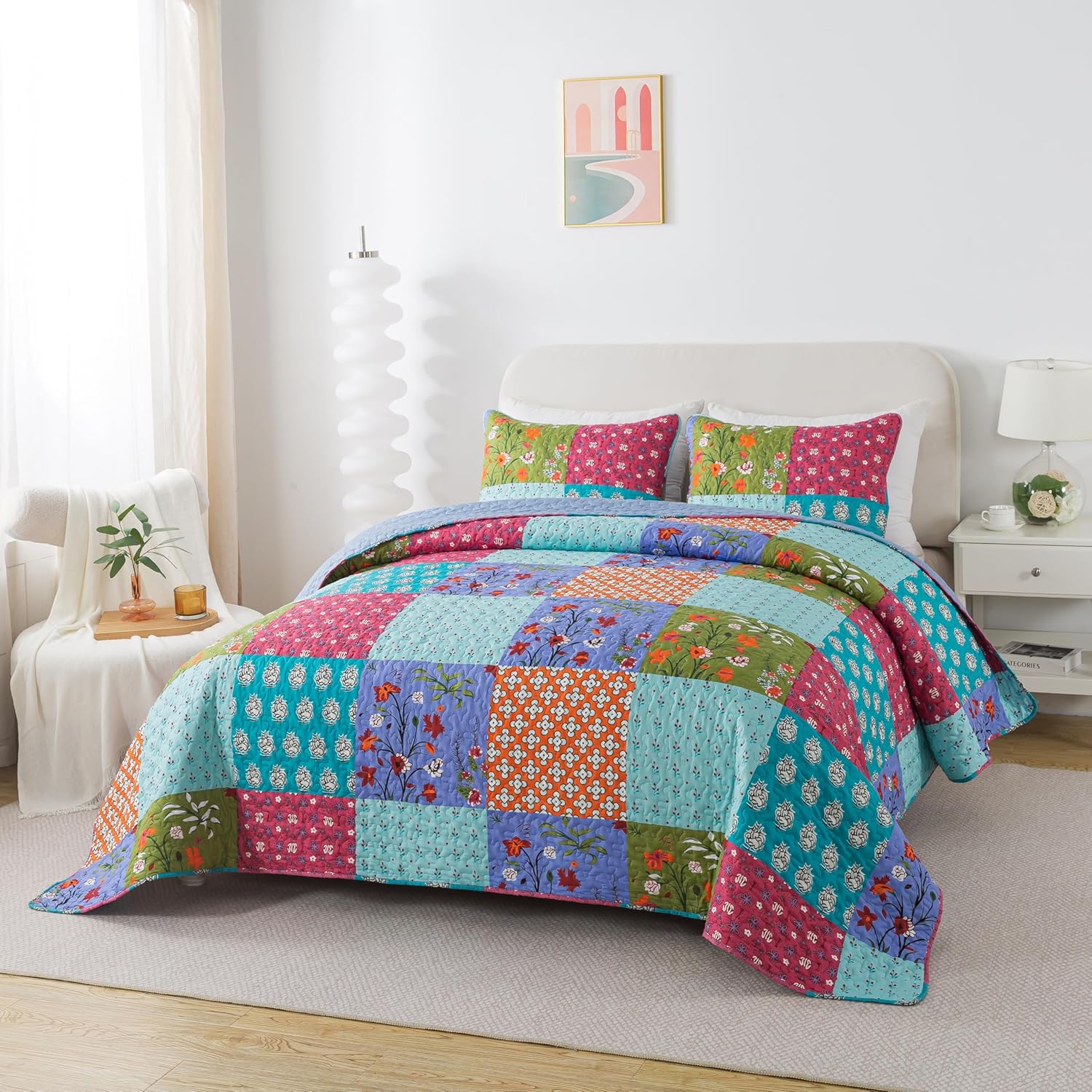 SLPR All is Bright Quilt Set King Size