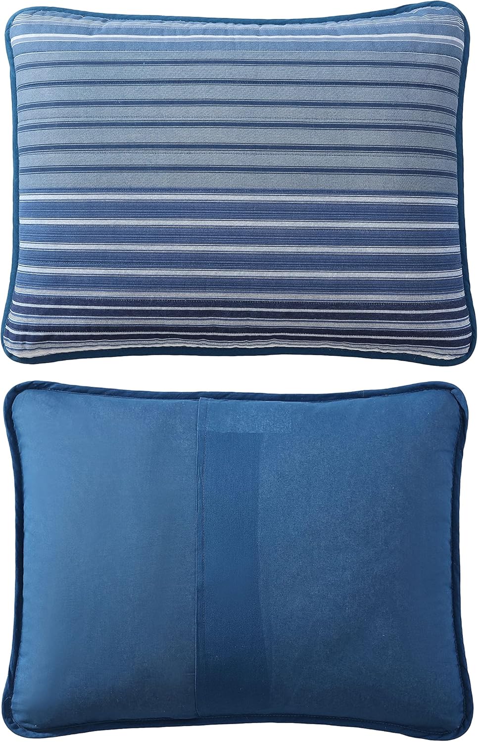 Nautica King Quilt Set - 100 Cotton Reversible Bedding 1