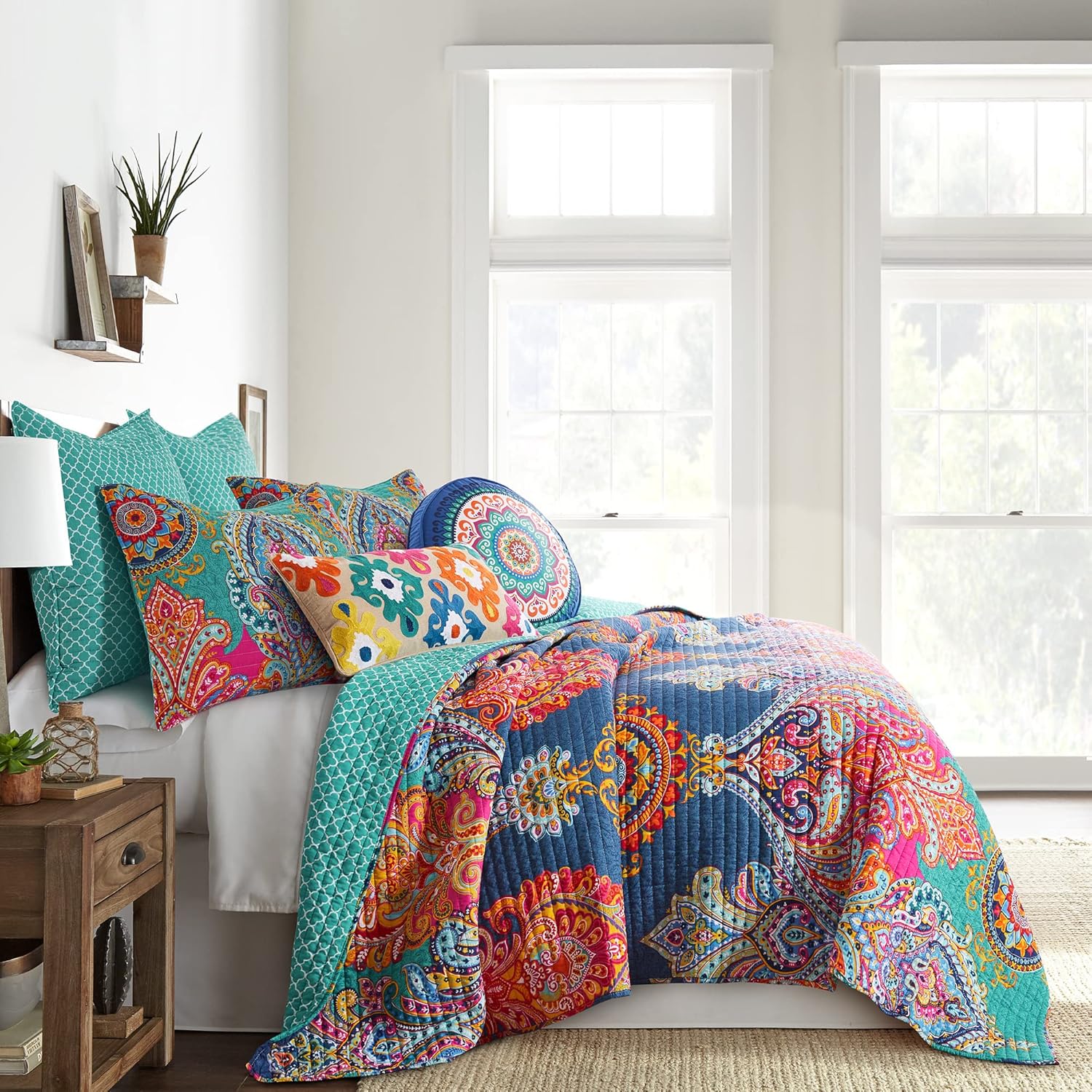 Levtex Home Fantasia Quilt Set - King Size