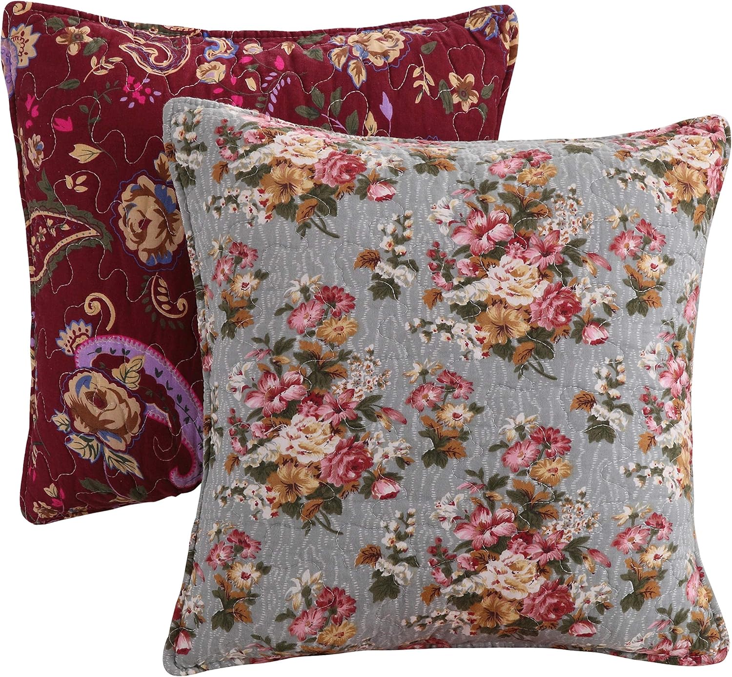 Greenland Home Antique Chic Cotton Patchwork Quilt Set