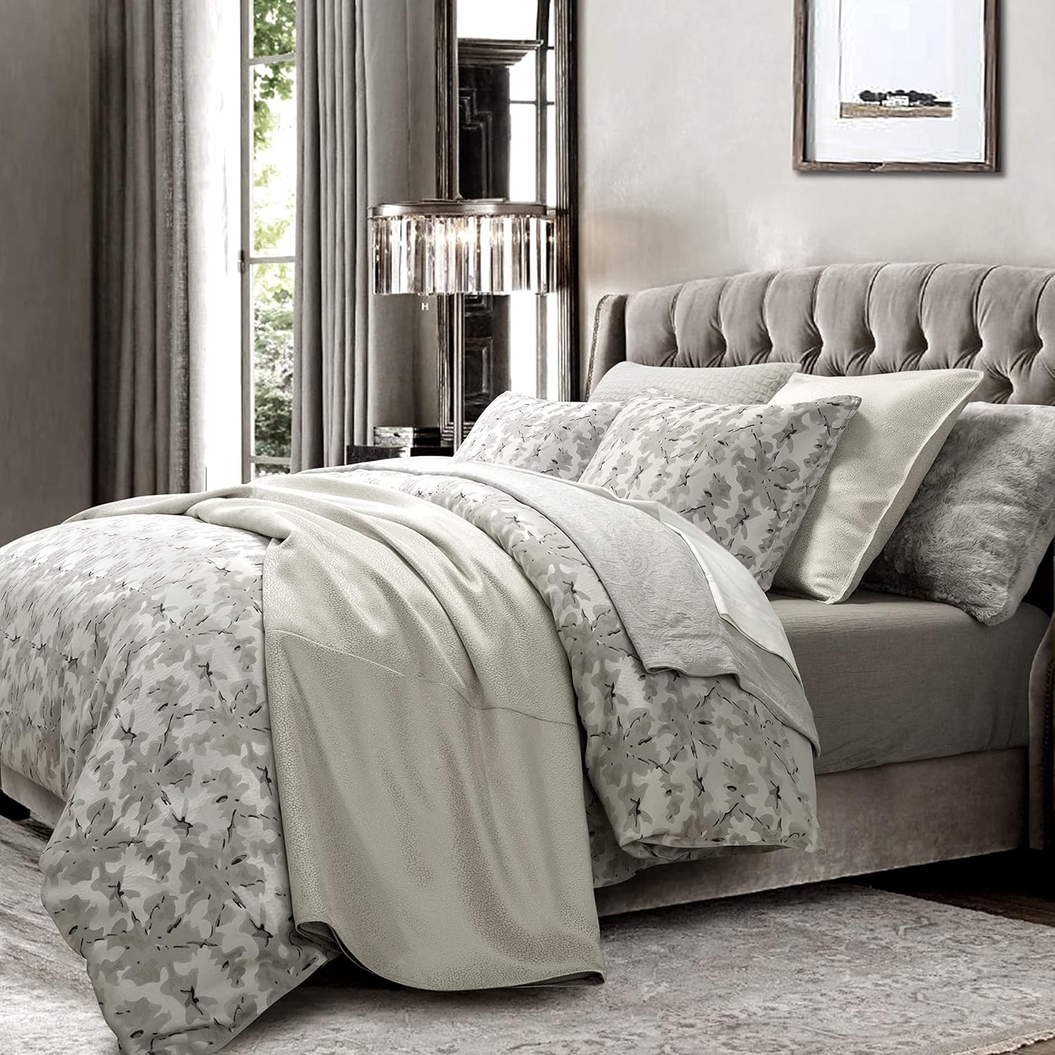 HiEnd Accents Modern Bubble 3 Piece Comforter Set