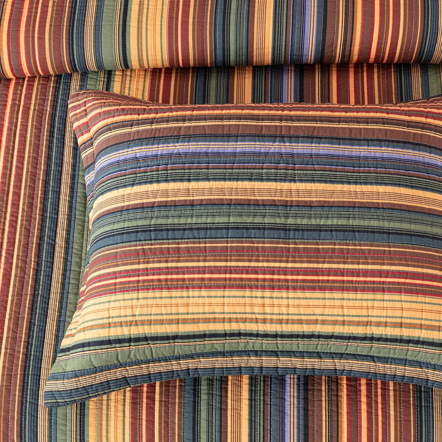 Chezmoi Avery 3-Piece Cotton Quilt Set King Size