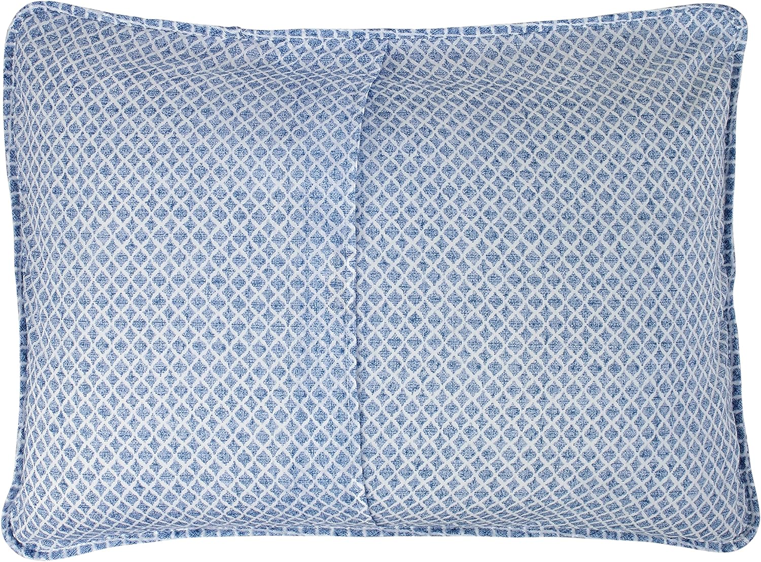 Laura Ashley Twin Quilt Set - Flora Blue Reversible Cotton Bedding