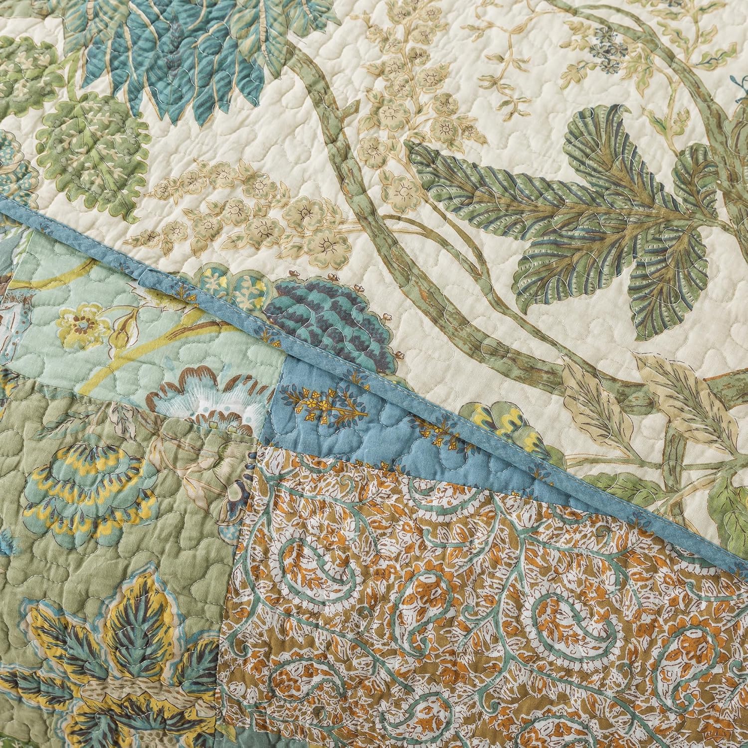 Etwel King Quilt Bedding Set Patchwork