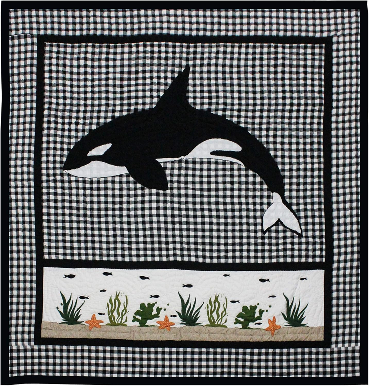 Orca Super King Quilt 110 W x 96 L Patch Magic